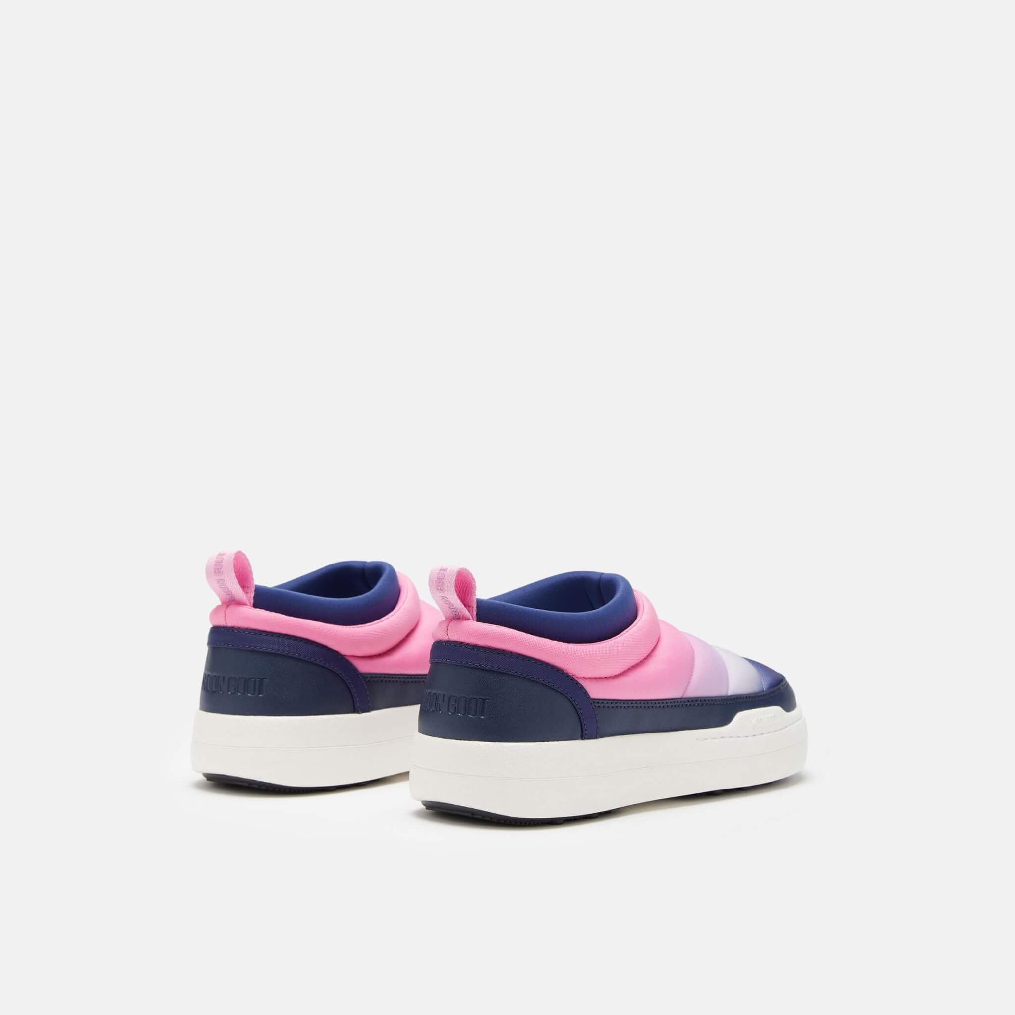 Pánské modro-růžové slip-on Moon Boot Park Soft Moonrise