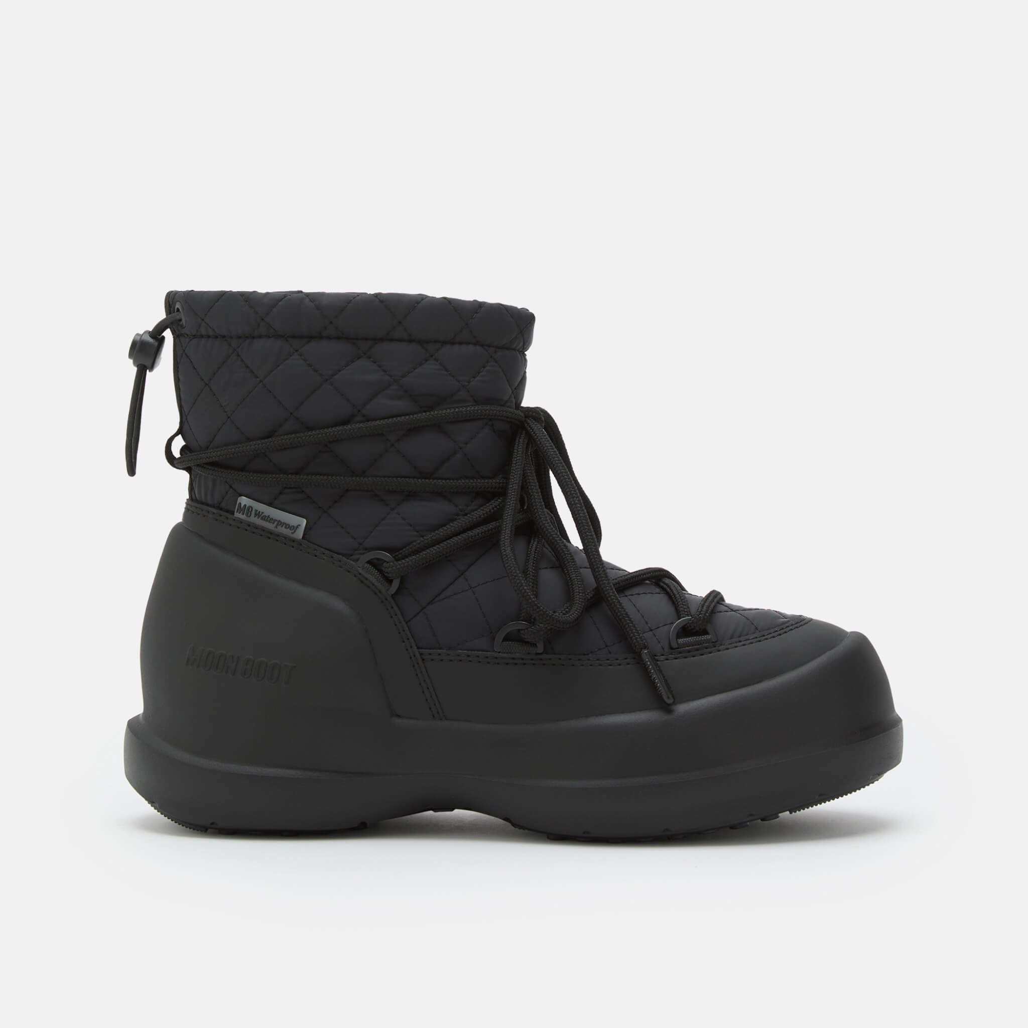 Dámské černé sněhule Moon Boot Mezzaluna Quilted Mid WP