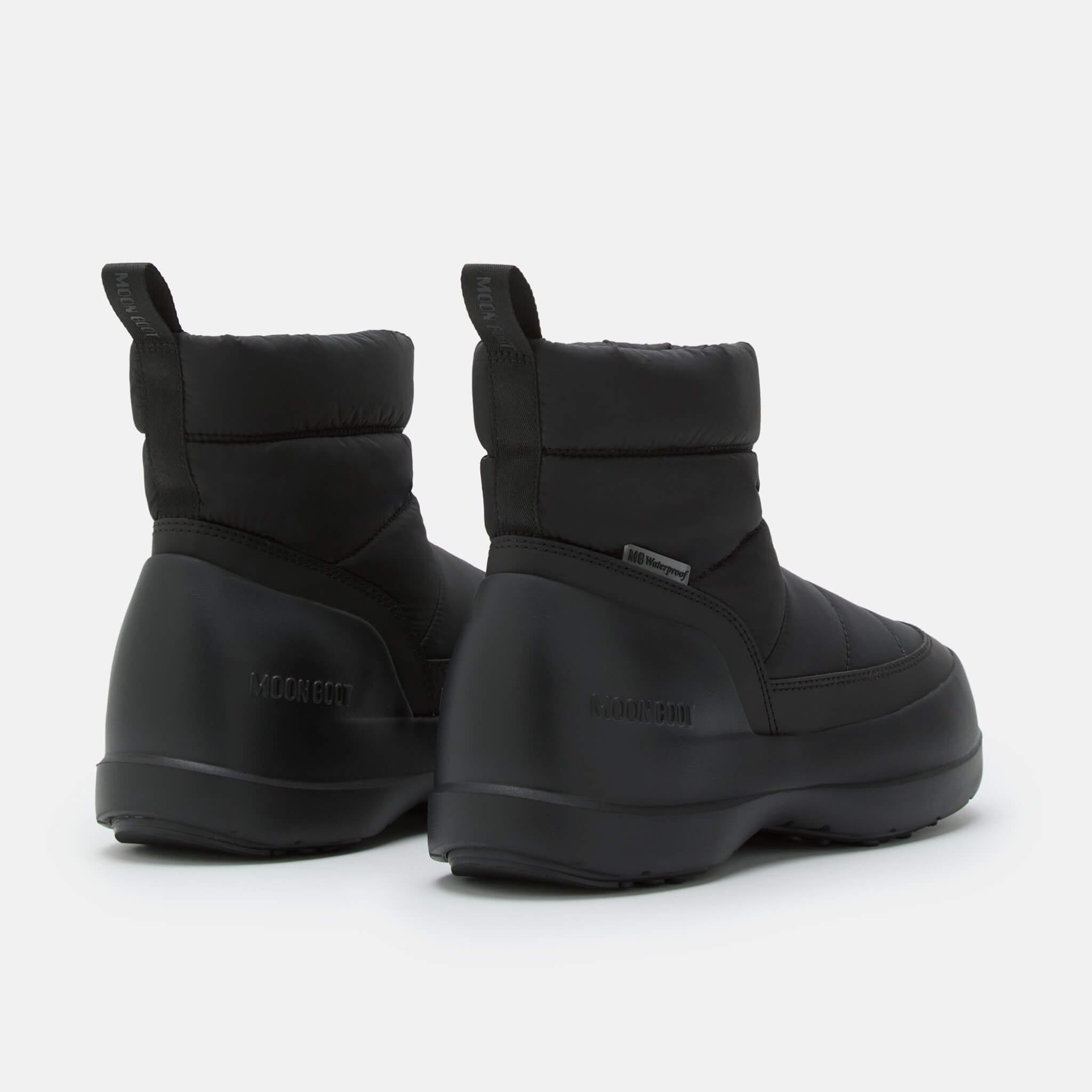 Dámské černé sněhule Moon Boot Mezzaluna Puffy WP