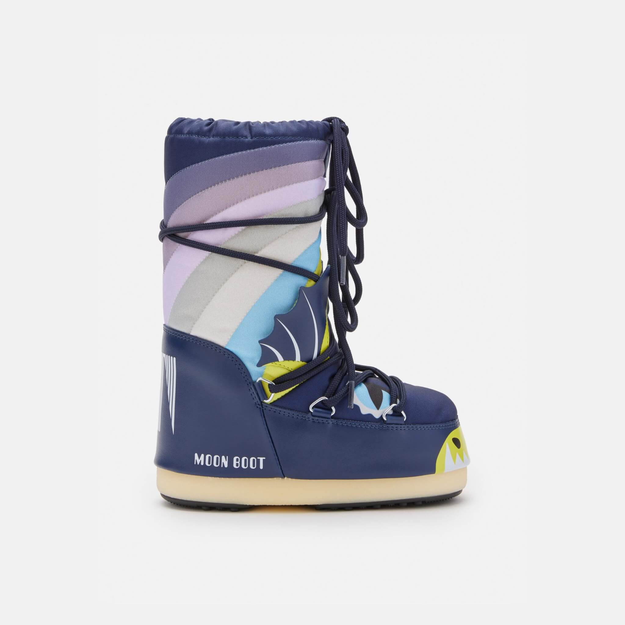 Dětské modré sněhule Moon Boot Icon Dragon