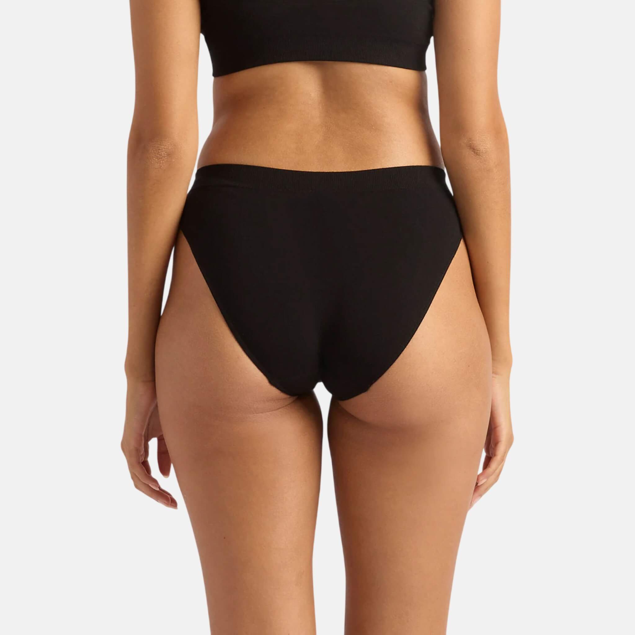 Černé kalhotky Boody Classic Bikini