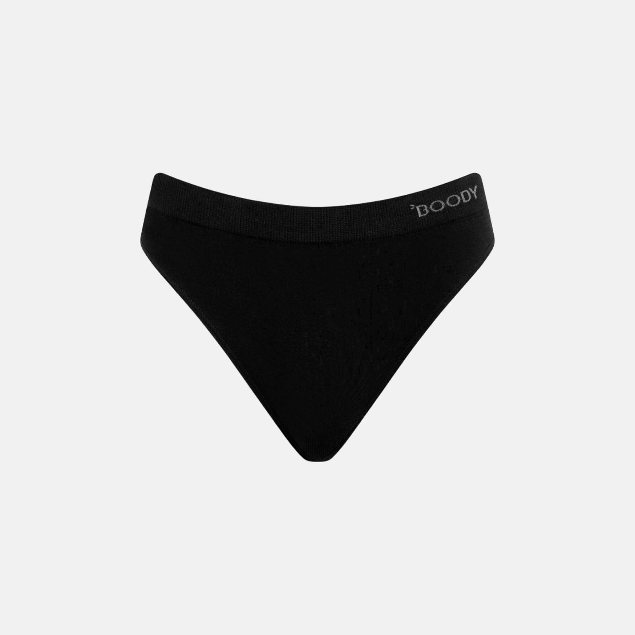 Černé kalhotky Boody Classic Bikini