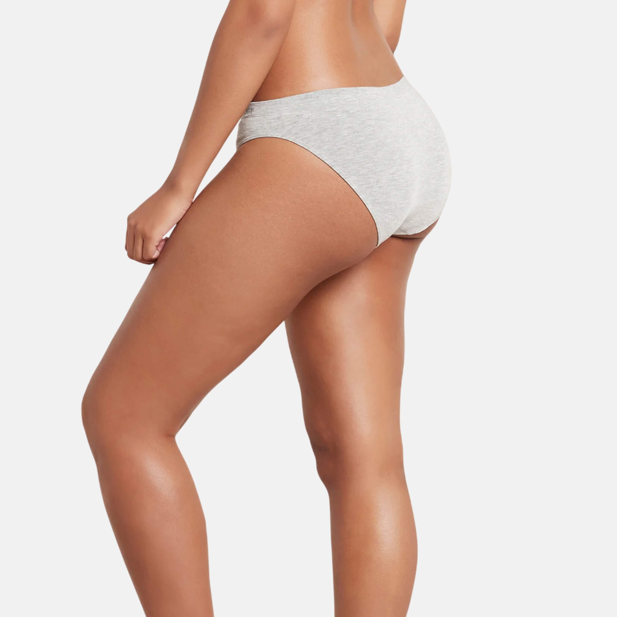 Šedé kalhotky Boody Classic Bikini