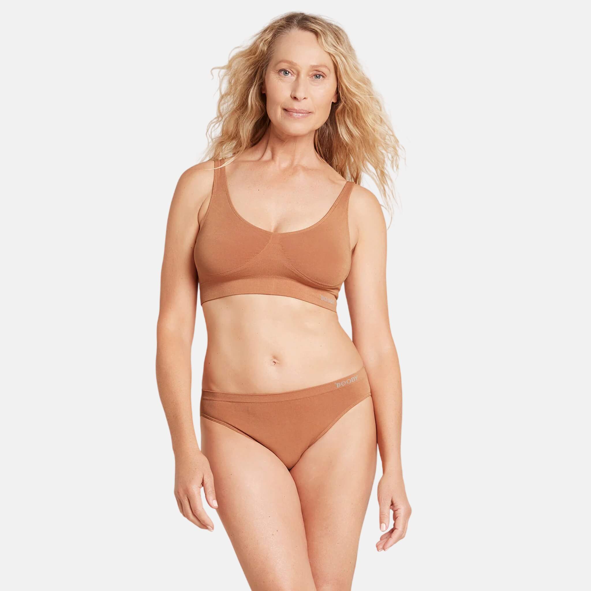 Oranžové kalhotky Boody Classic Bikini