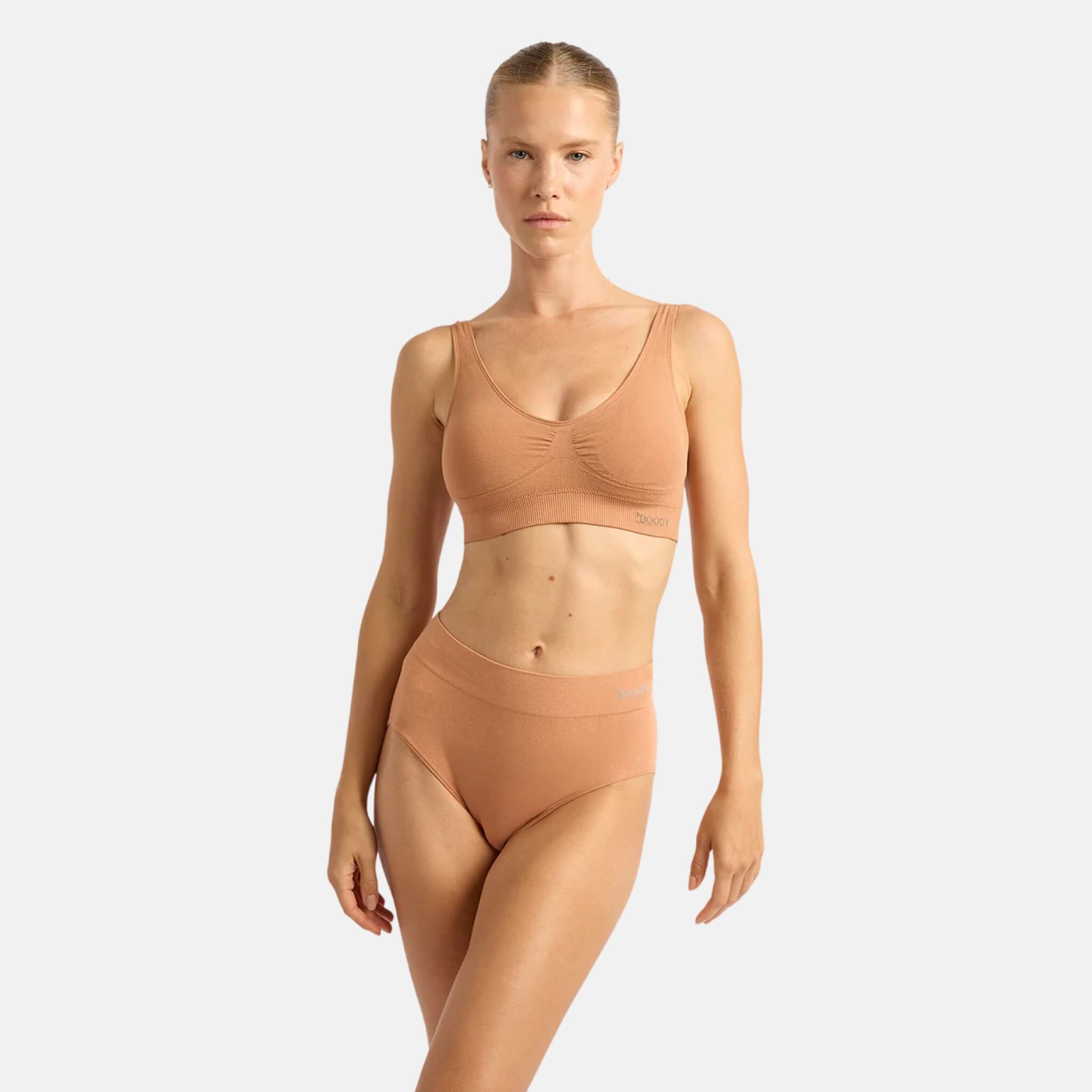 Oranžová podprsenka Boody Padded Shaper Bra