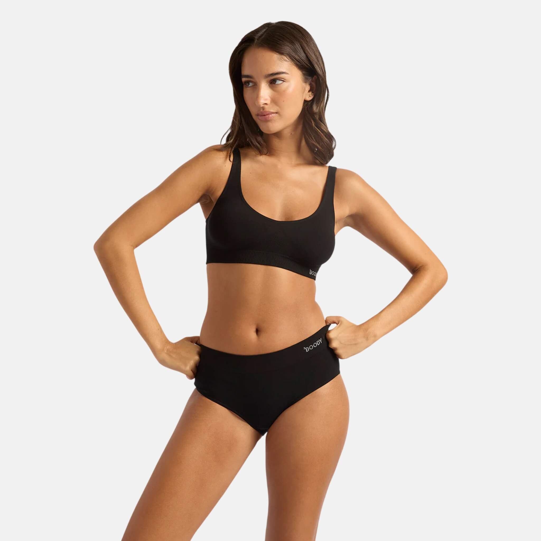 Černá podprsenka Boody Shaper Bra