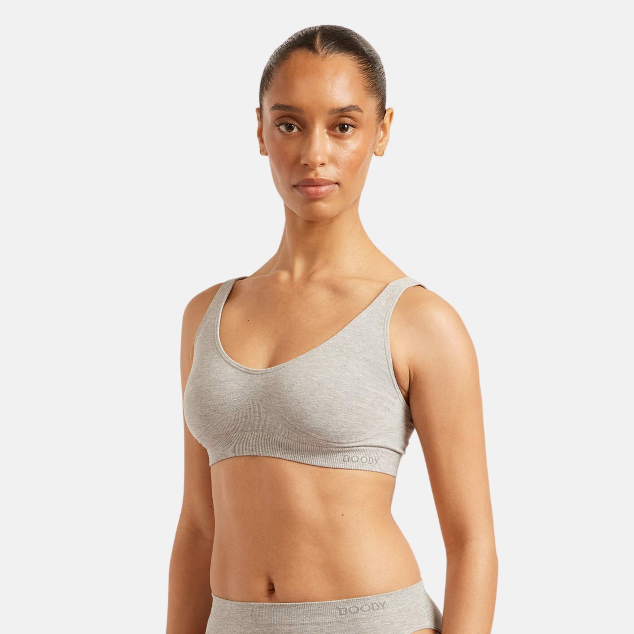 Šedá podprsenka Boody Shaper Bra