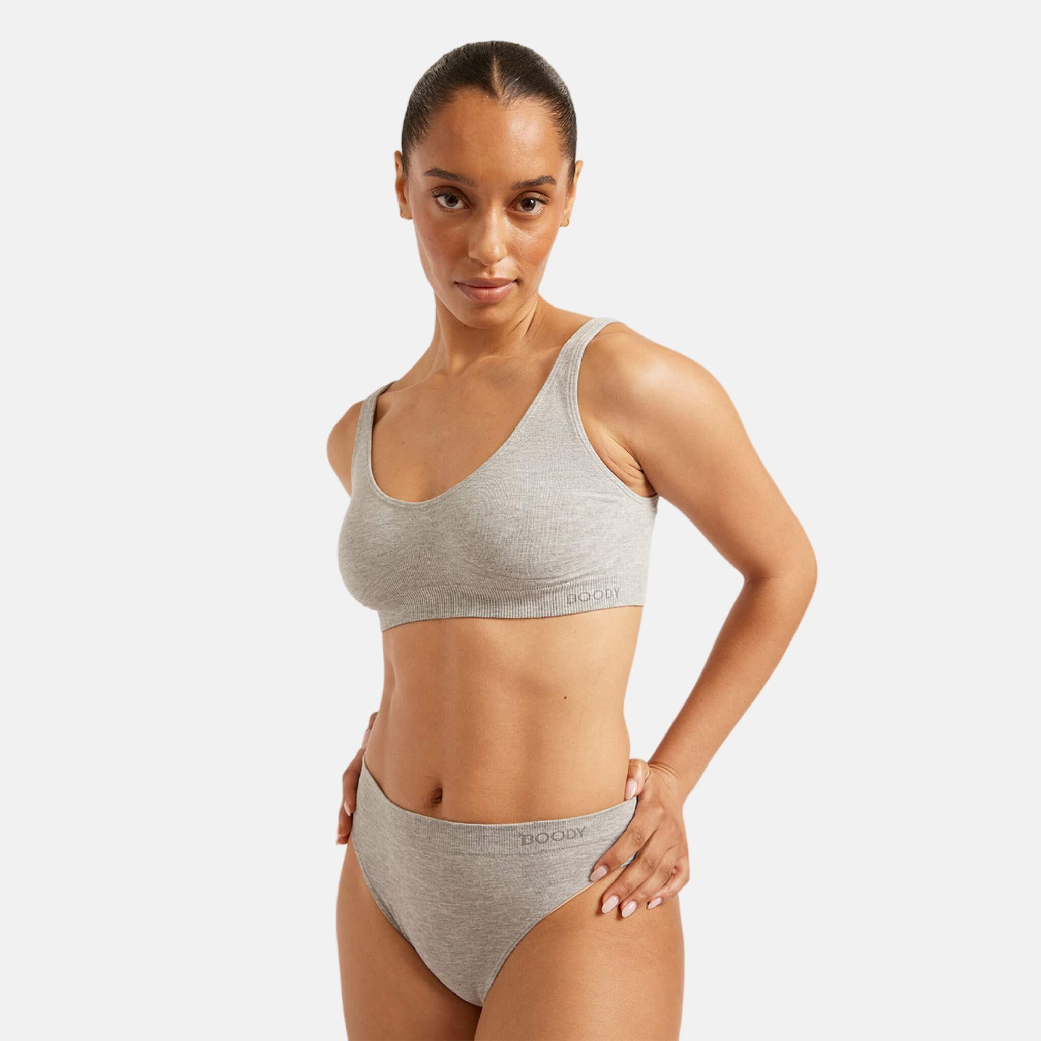 Šedá podprsenka Boody Shaper Bra