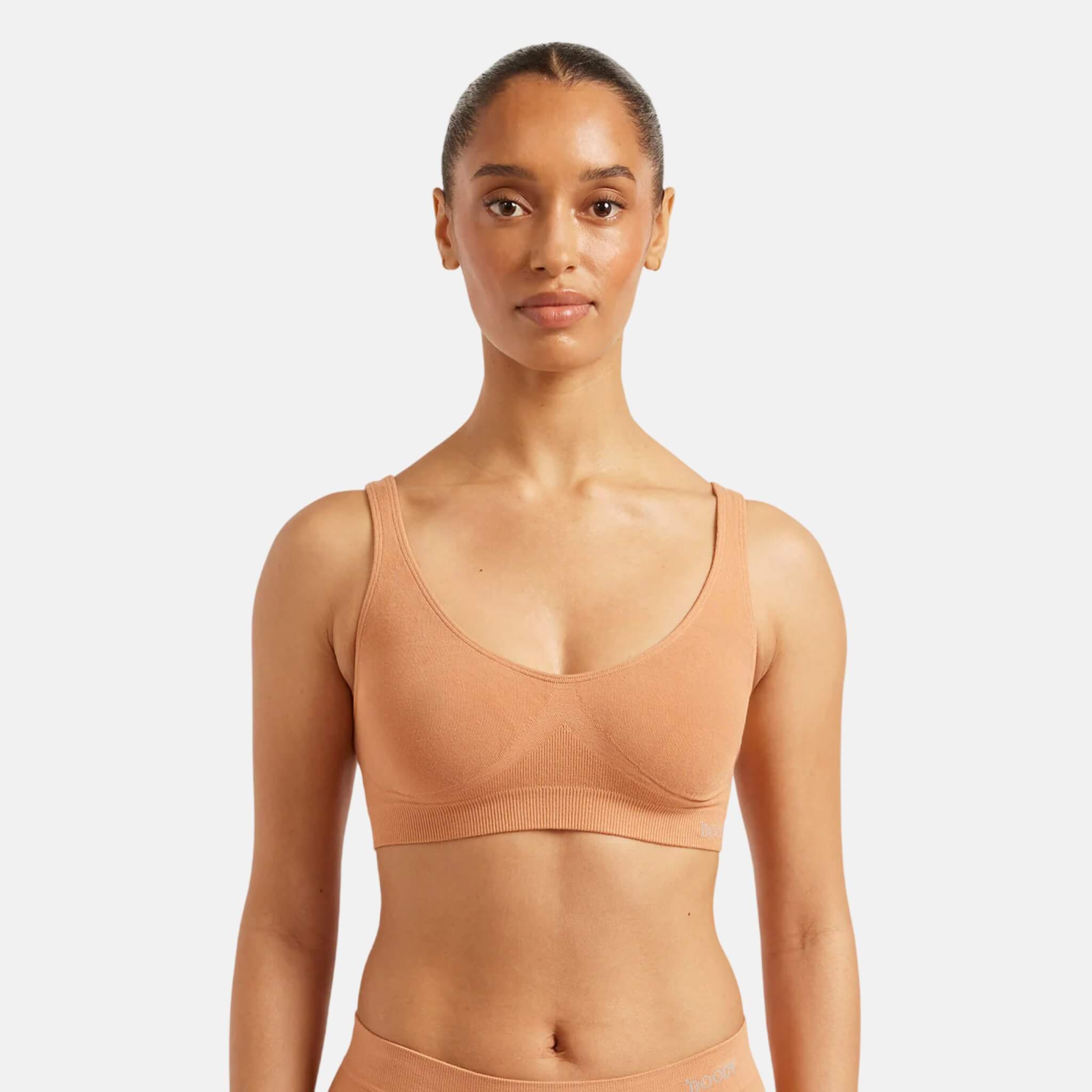 Oranžová podprsenka Boody Shaper Bra