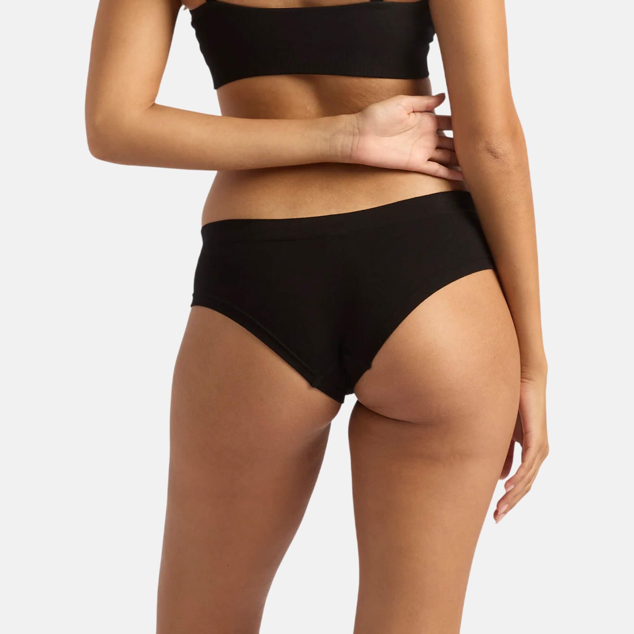 Černé kalhotky Boody Brazilian Bikini