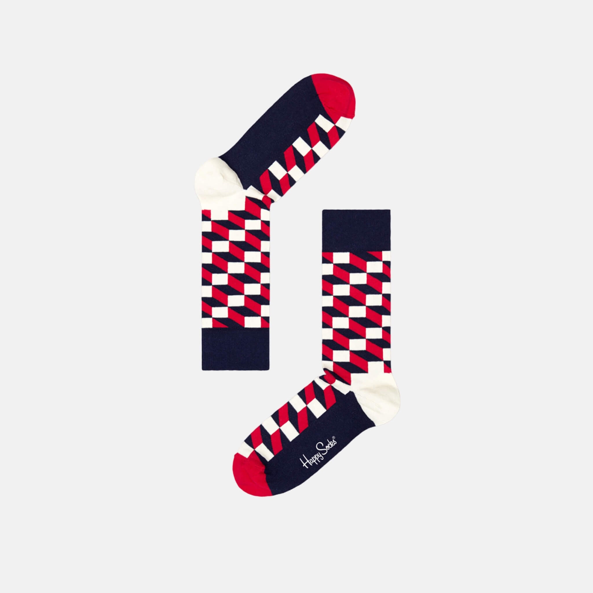 Barevné ponožky Happy Socks se vzorem Filled Optic