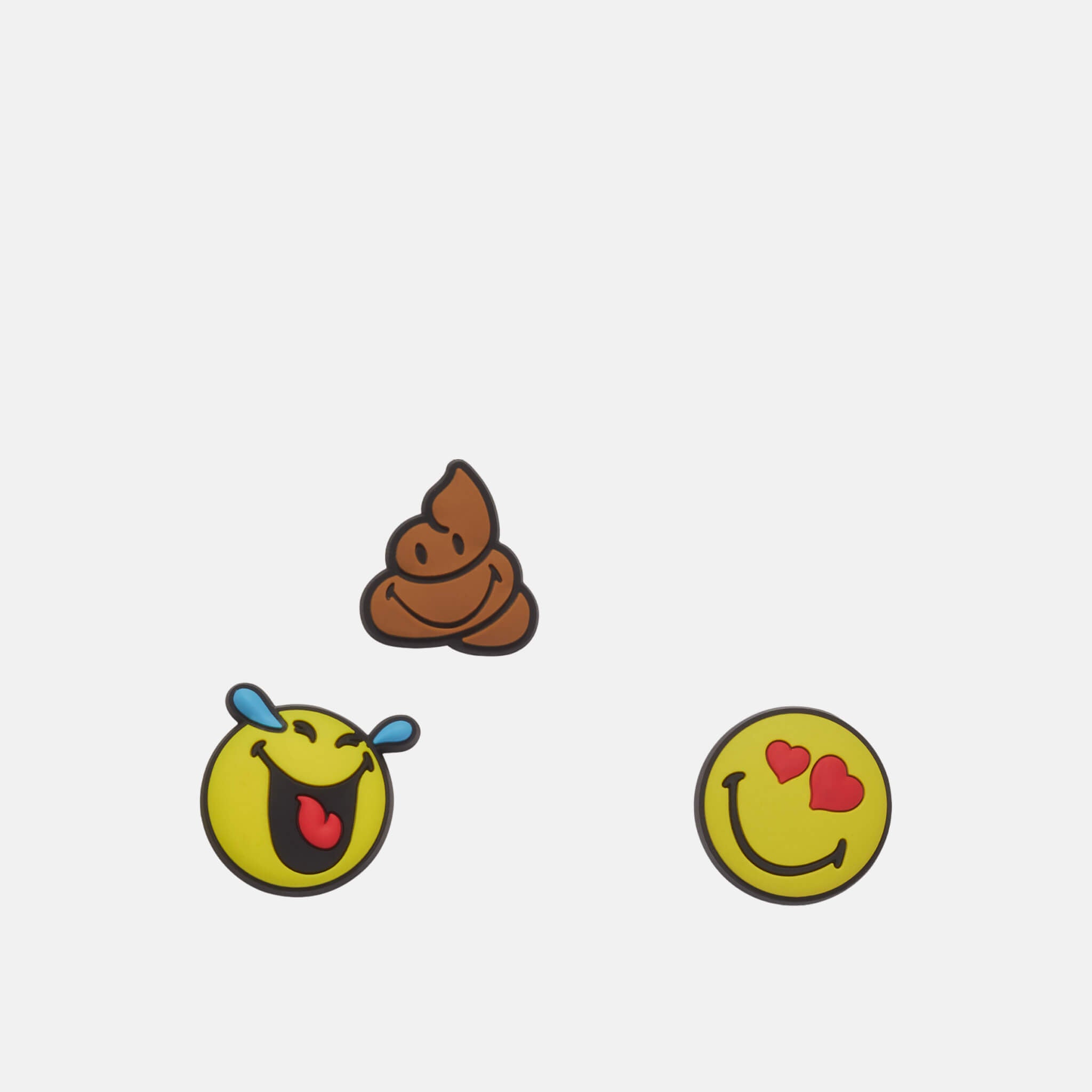 Odznáčky Jibbitz - Smiley So Yummy - 3 ks