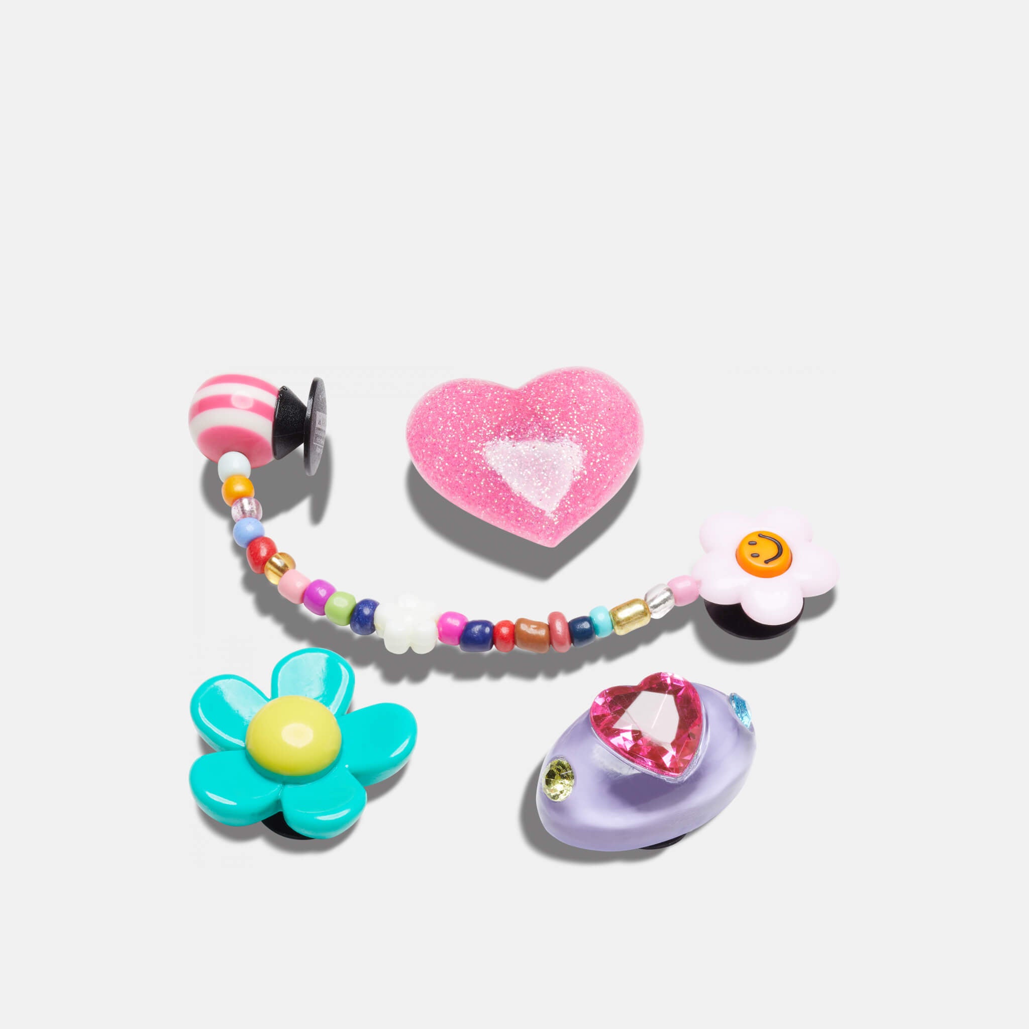 Odznáčky Jibbitz - Trendy Jewelry - 5 ks