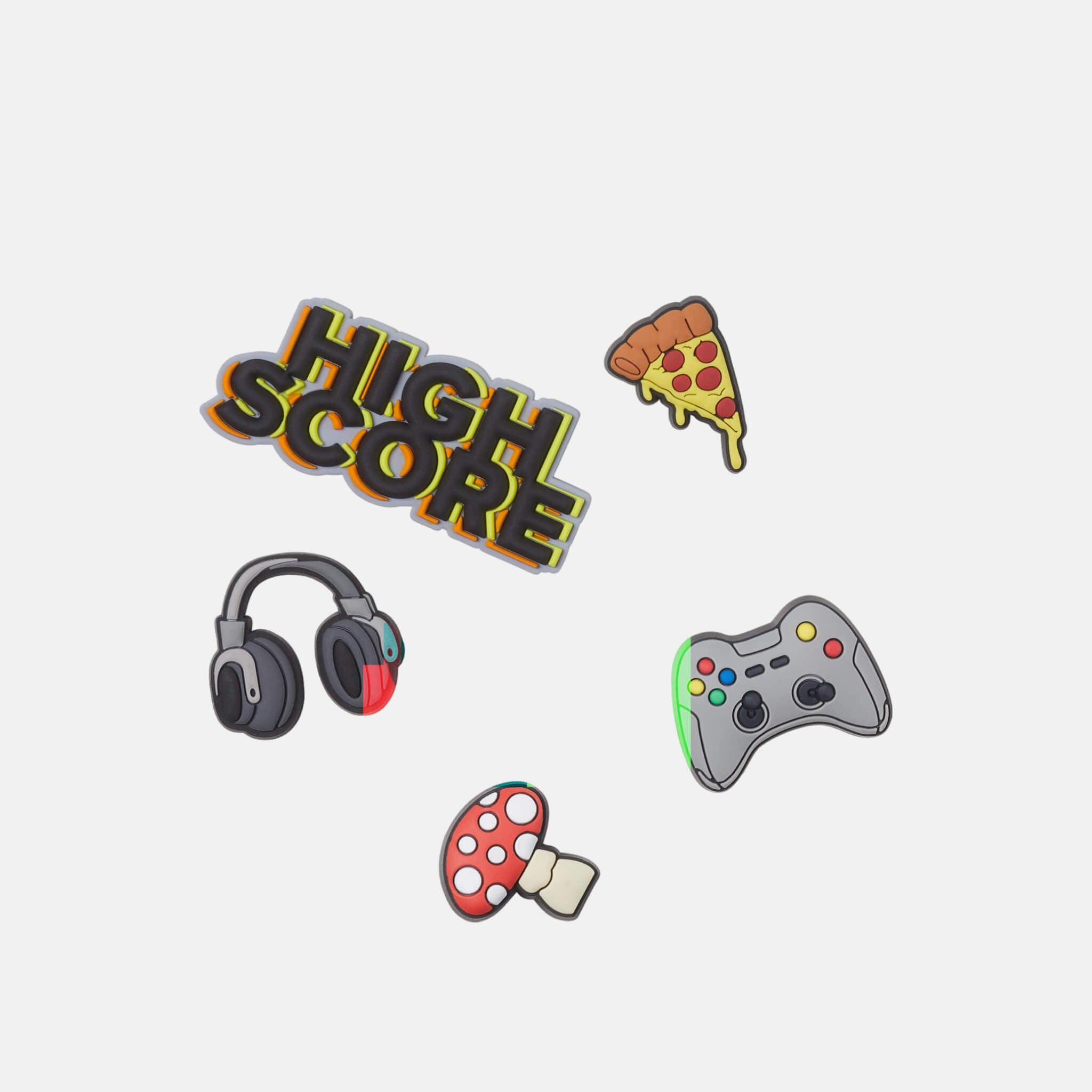 Odznáčky Jibbitz - OG Gamer - 5 ks