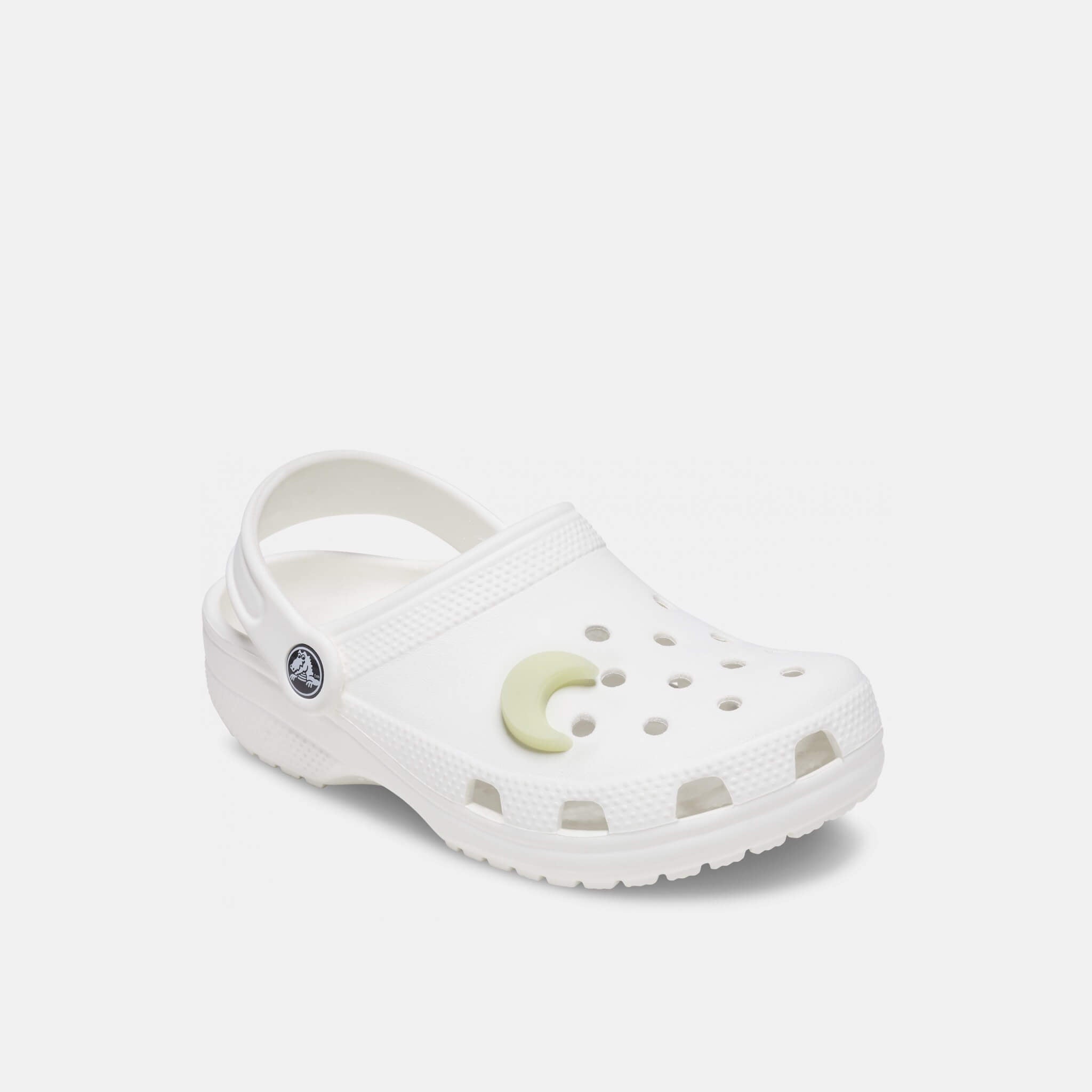 Odznáček Jibbitz - Glow In The Dark Crescent Moon