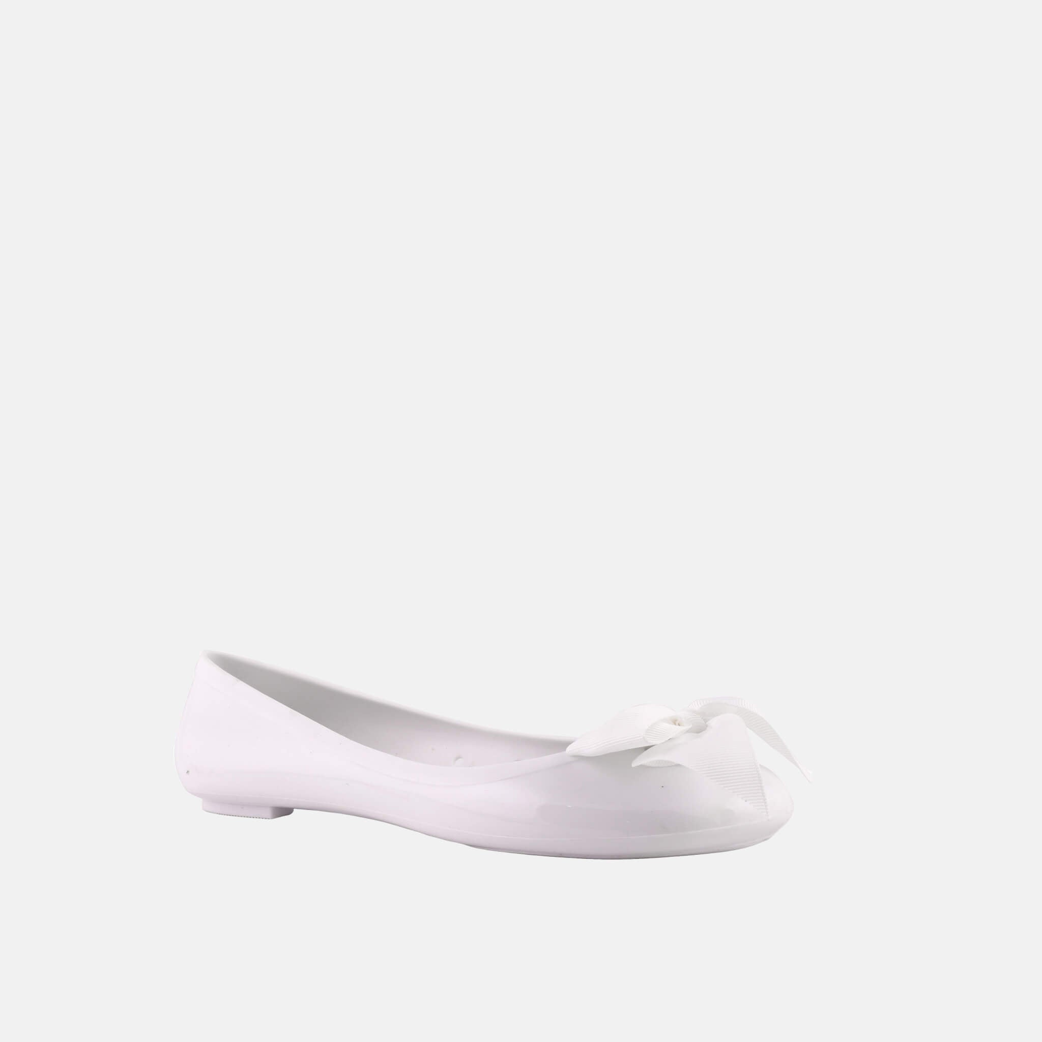 Jelly Ballerina With Solid Bow