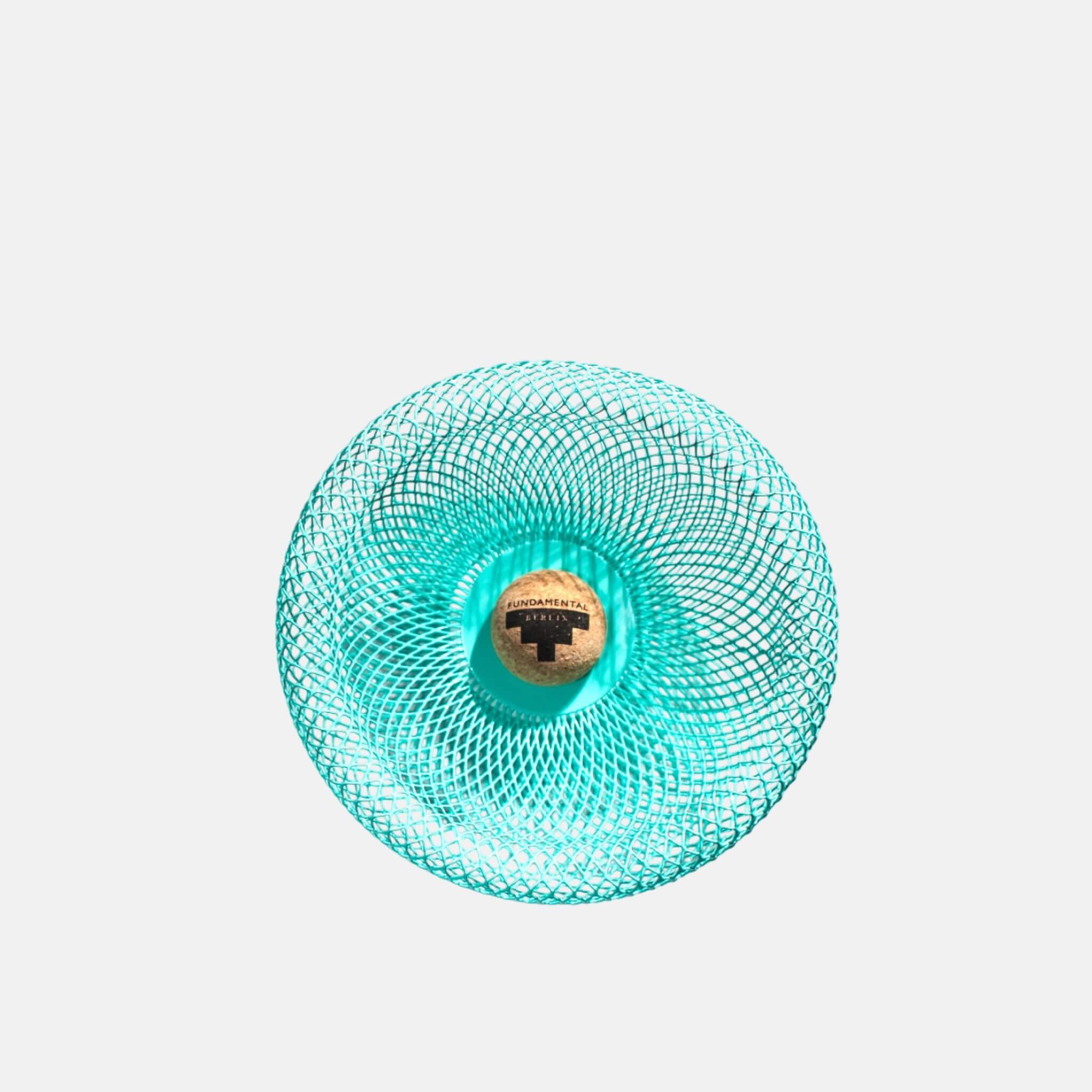 Tyrkysová mísa na ovoce Fundamental Berlin Nest