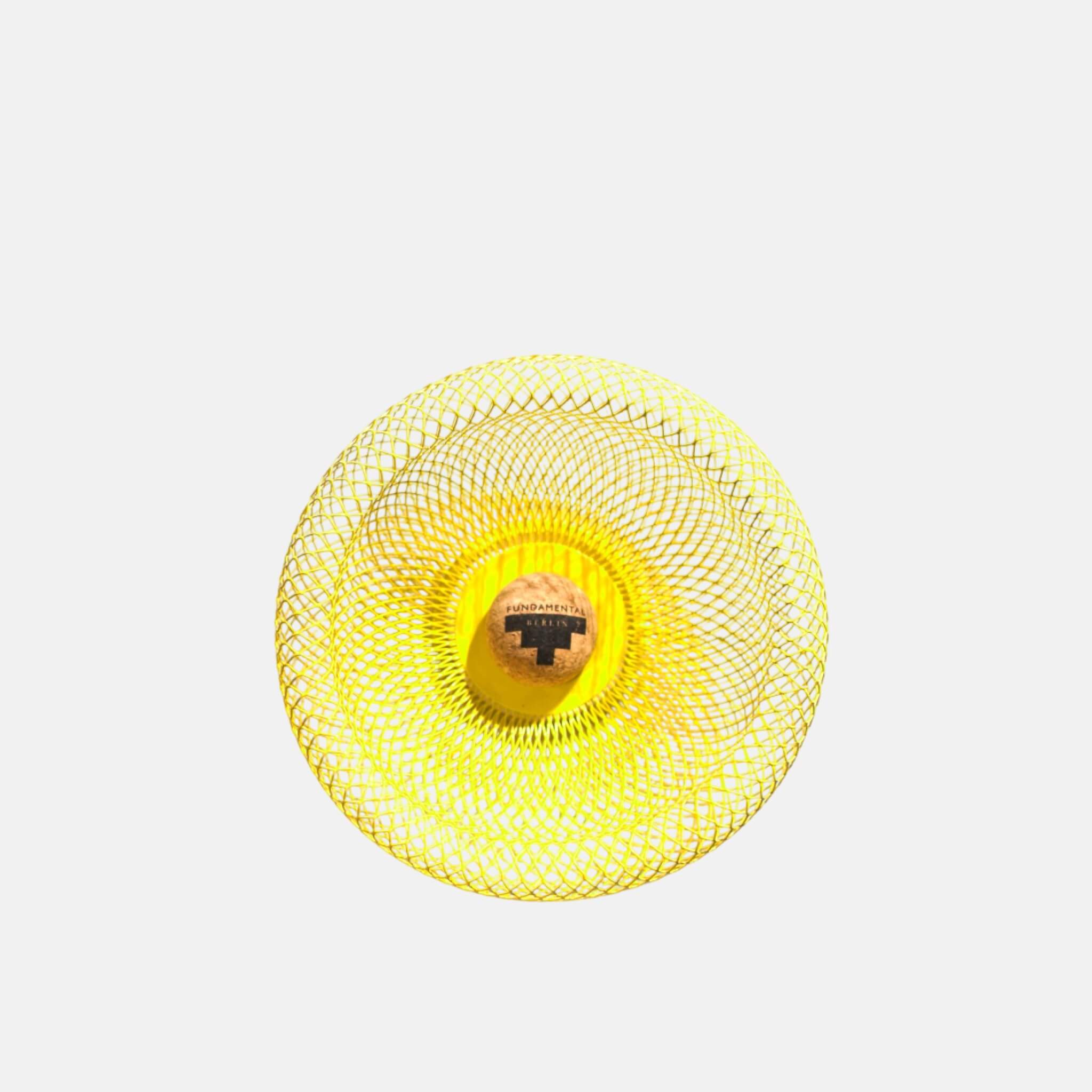 Žlutá mísa na ovoce Fundamental Berlin Nest