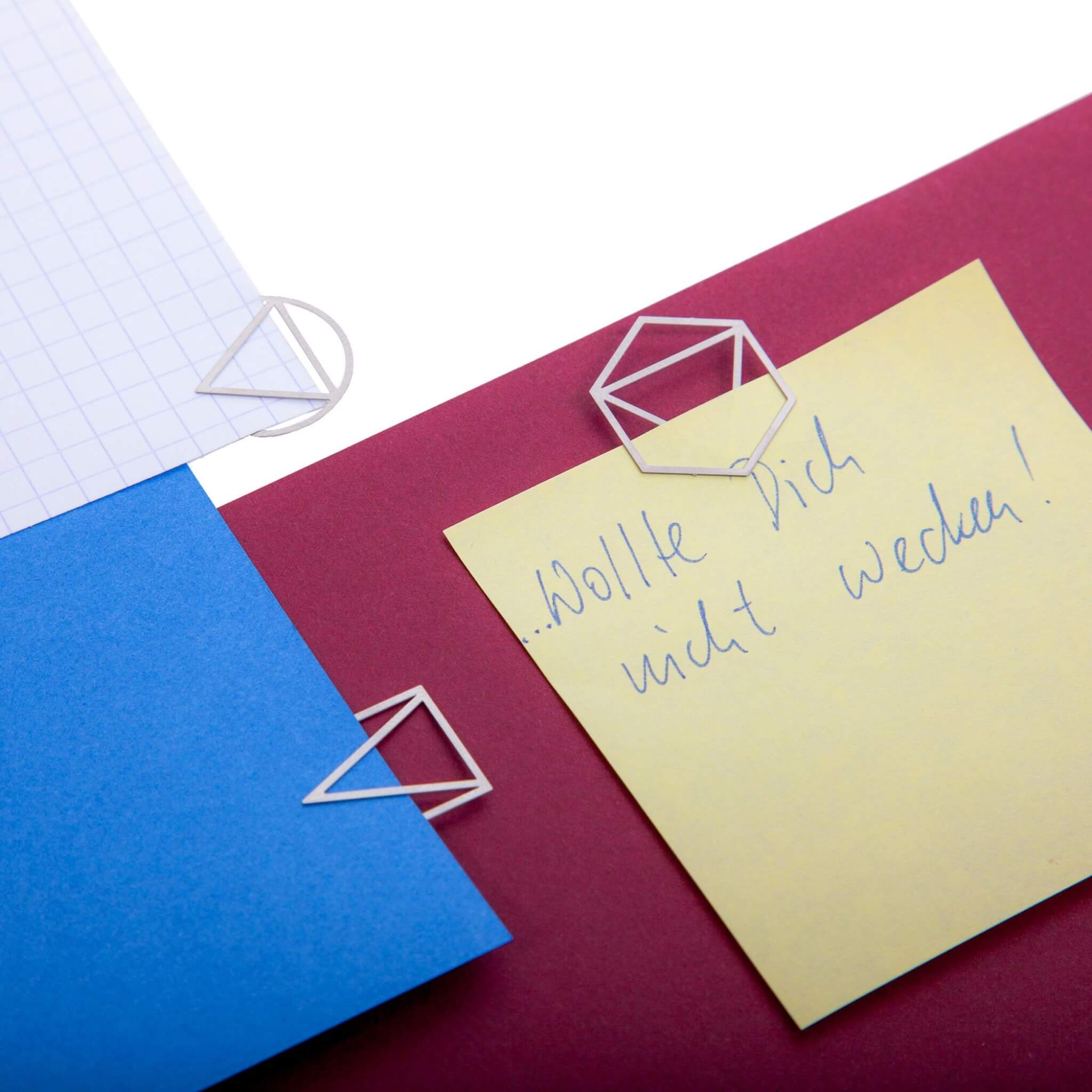 Kancelářské sponky Fundamental Berlin Paperclips Steel