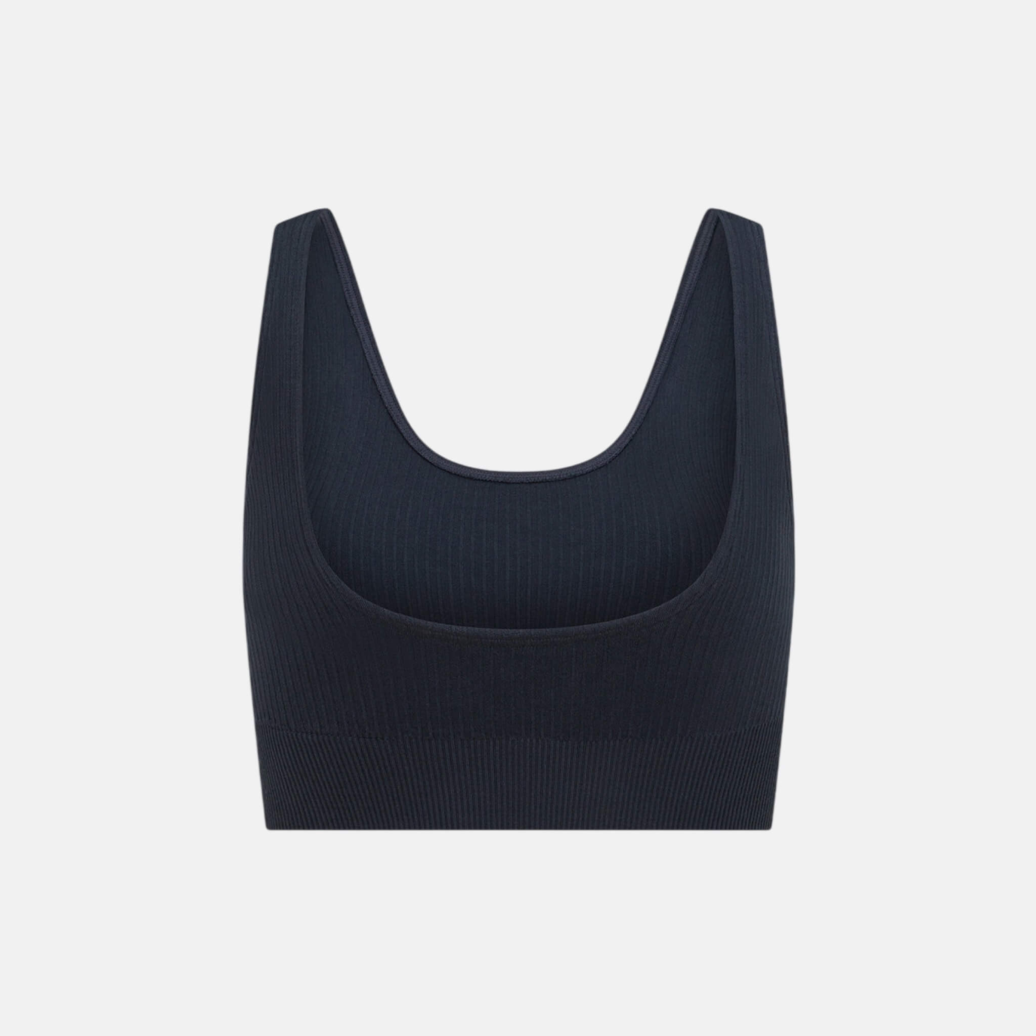 Šedá podprsenka Boody Ribbed Seamless Bra