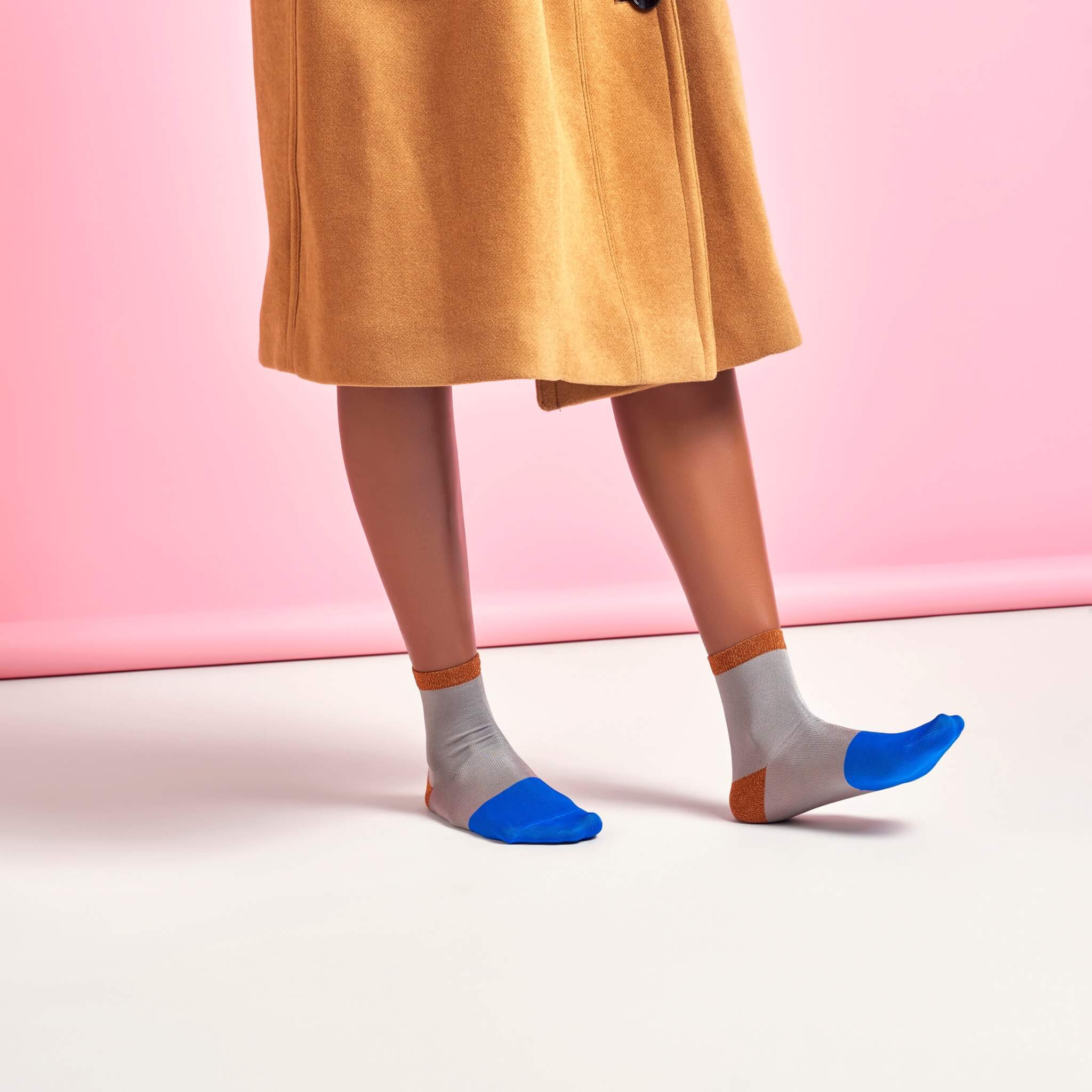 Dámské šedé ponožky Happy Socks Liza // kolekce Hysteria