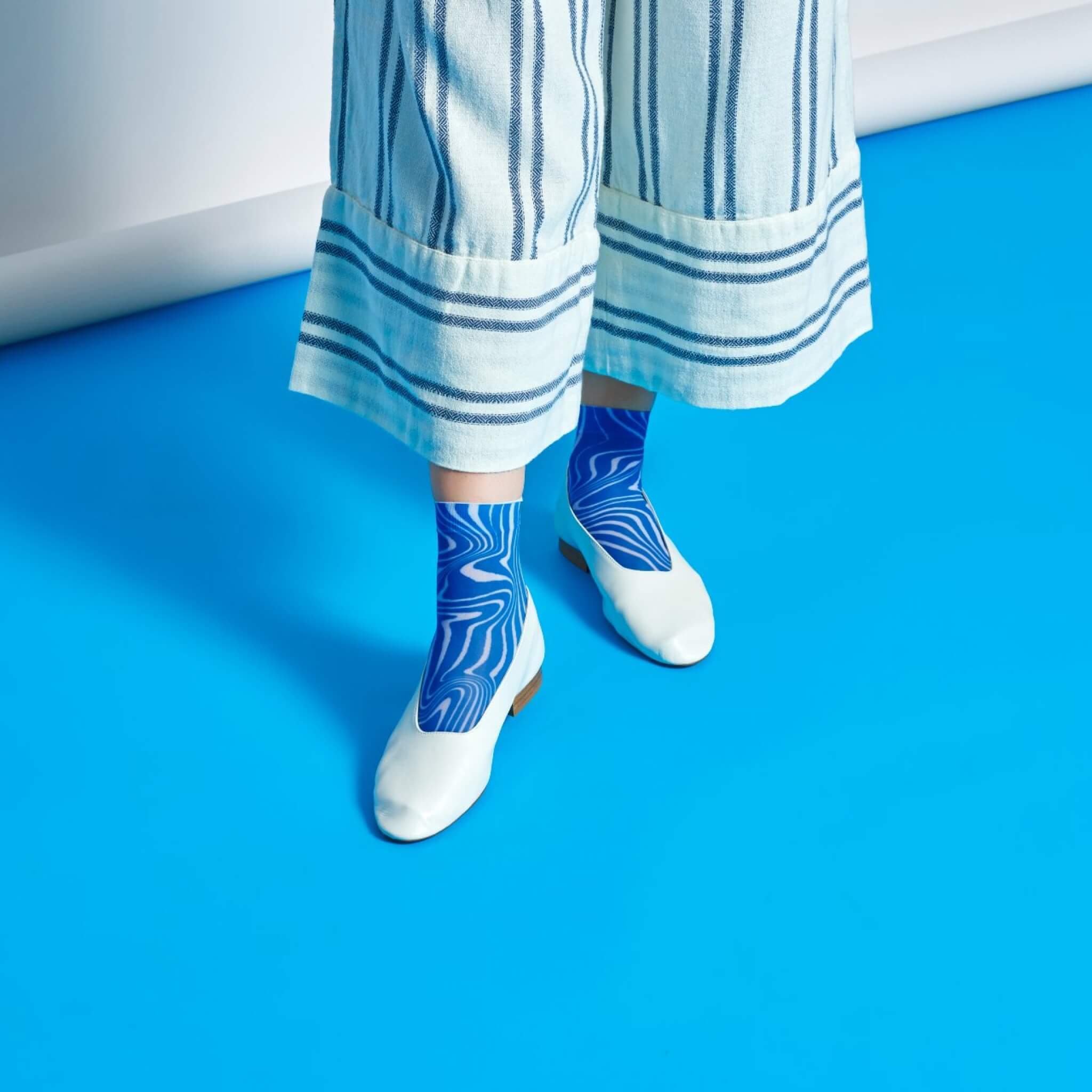 Dámské fialové ponožky Happy Socks Mia  // kolekce Hysteria