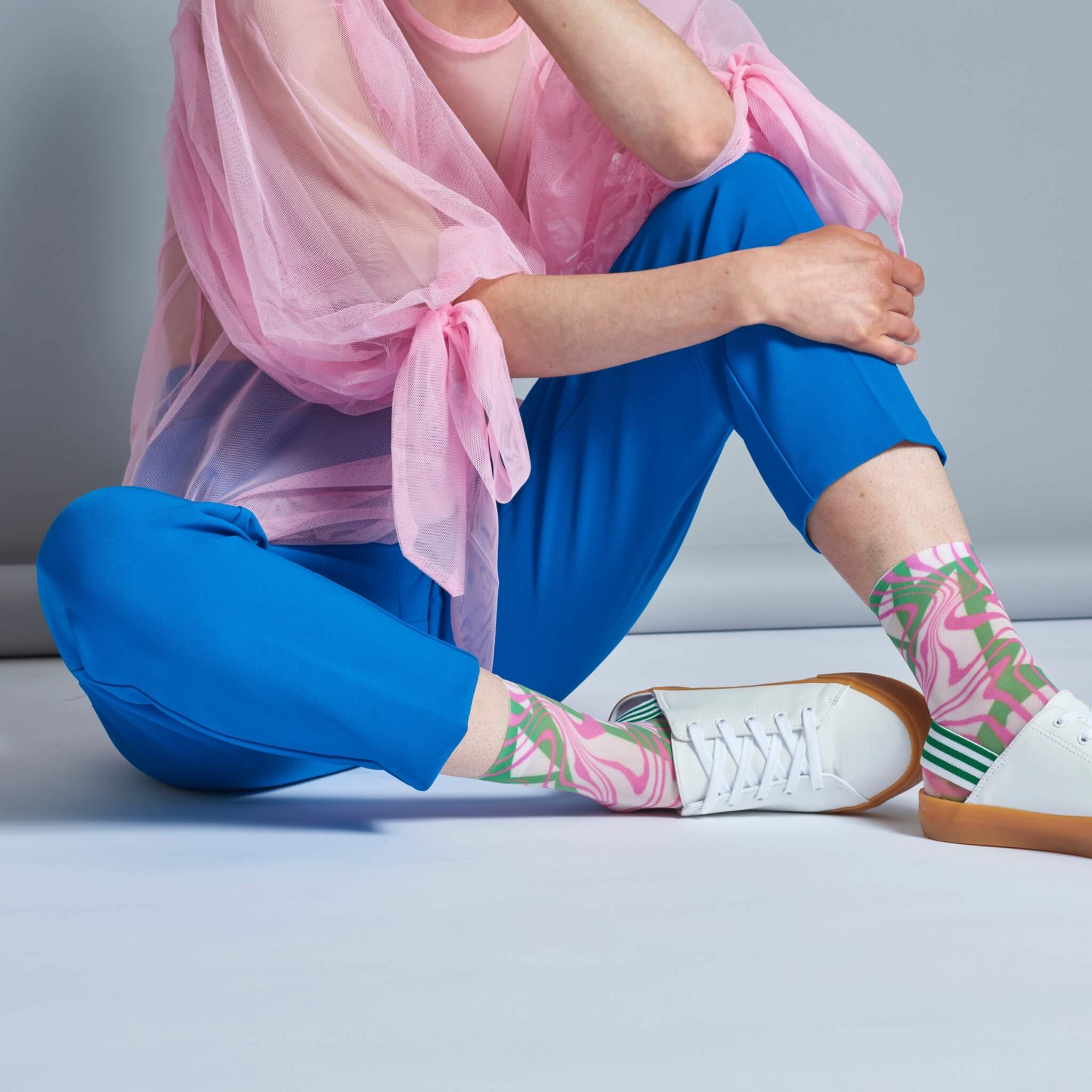 Dámské barevné ponožky Happy Socks Mia  // kolekce Hysteria