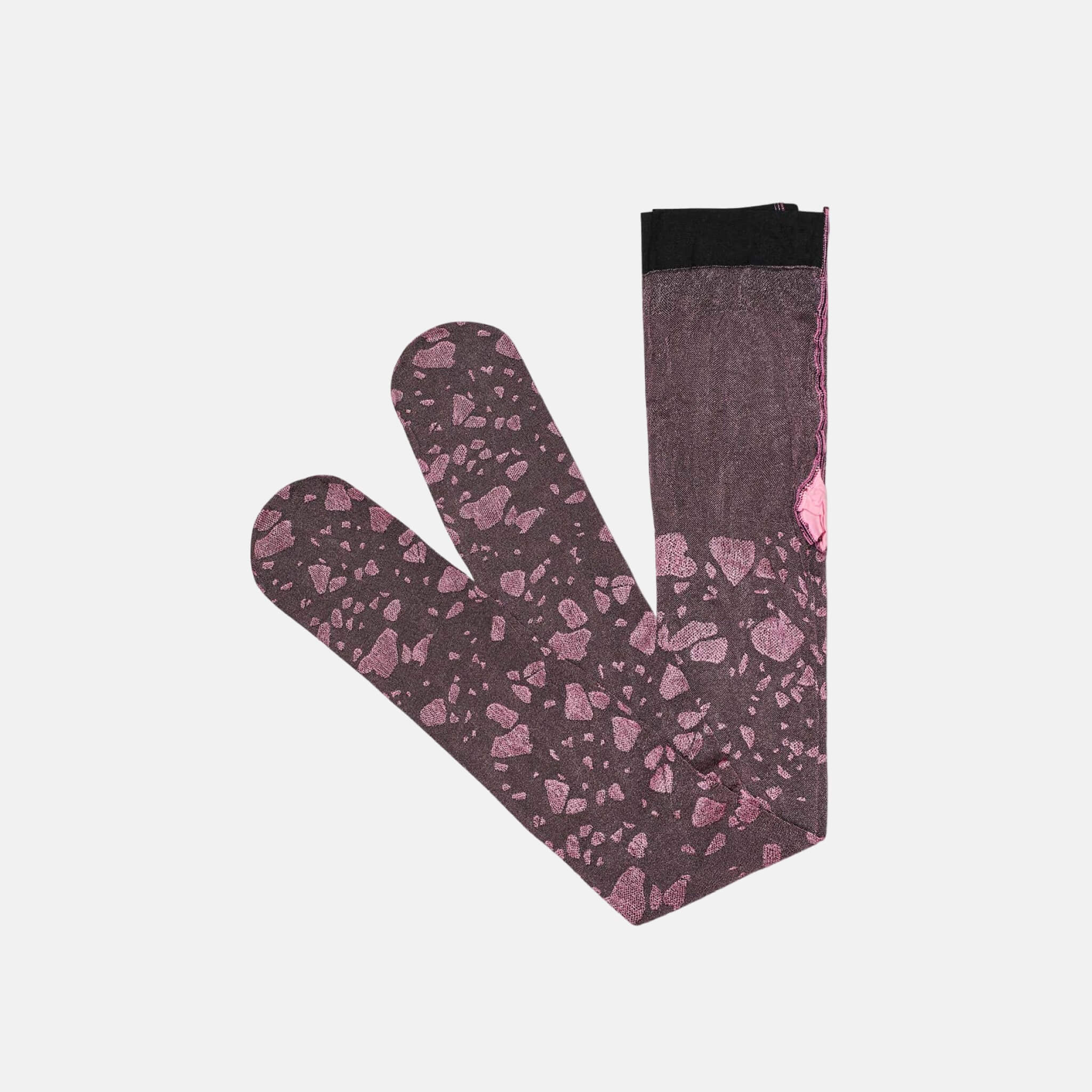 Dámské hnědé punčochy Happy Socks Sophia // kolekce Hysteria