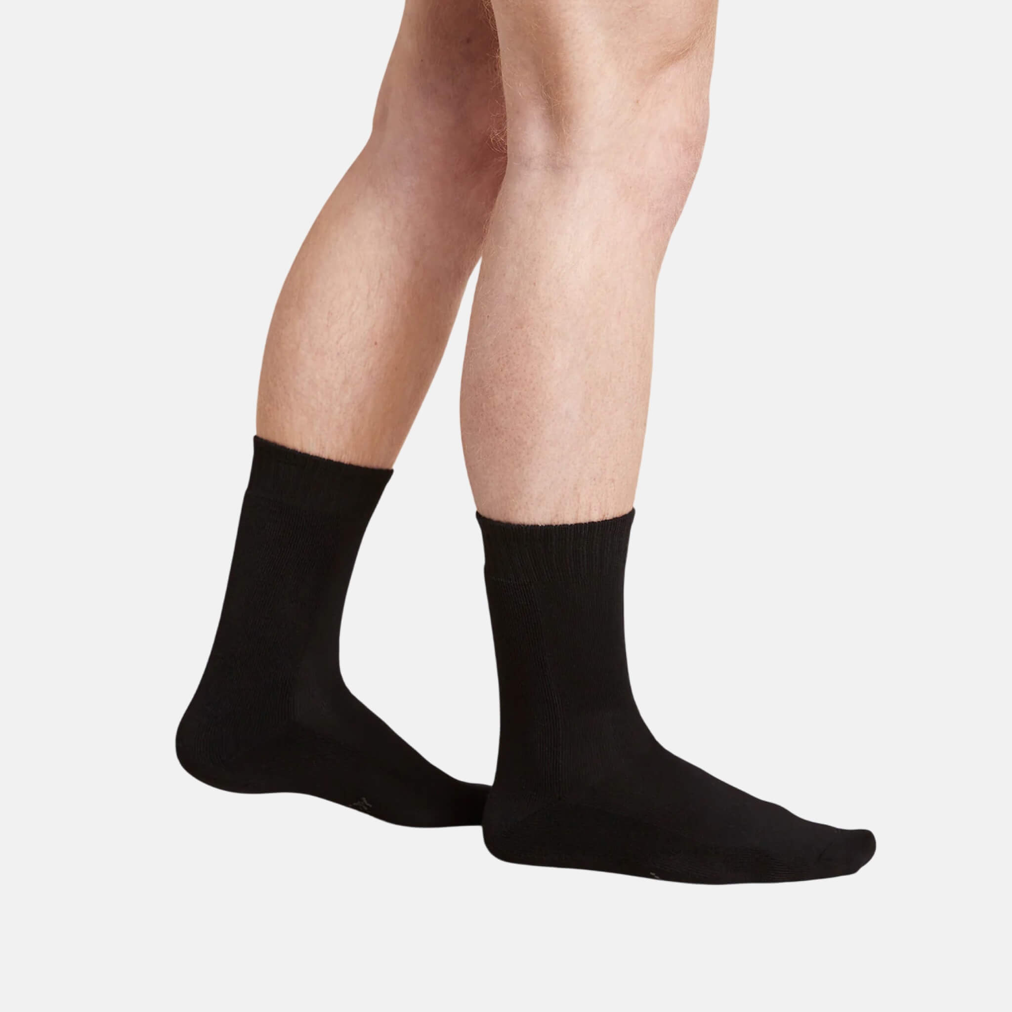 Pánské černé ponožky Boody Men's Work/Boot Socks