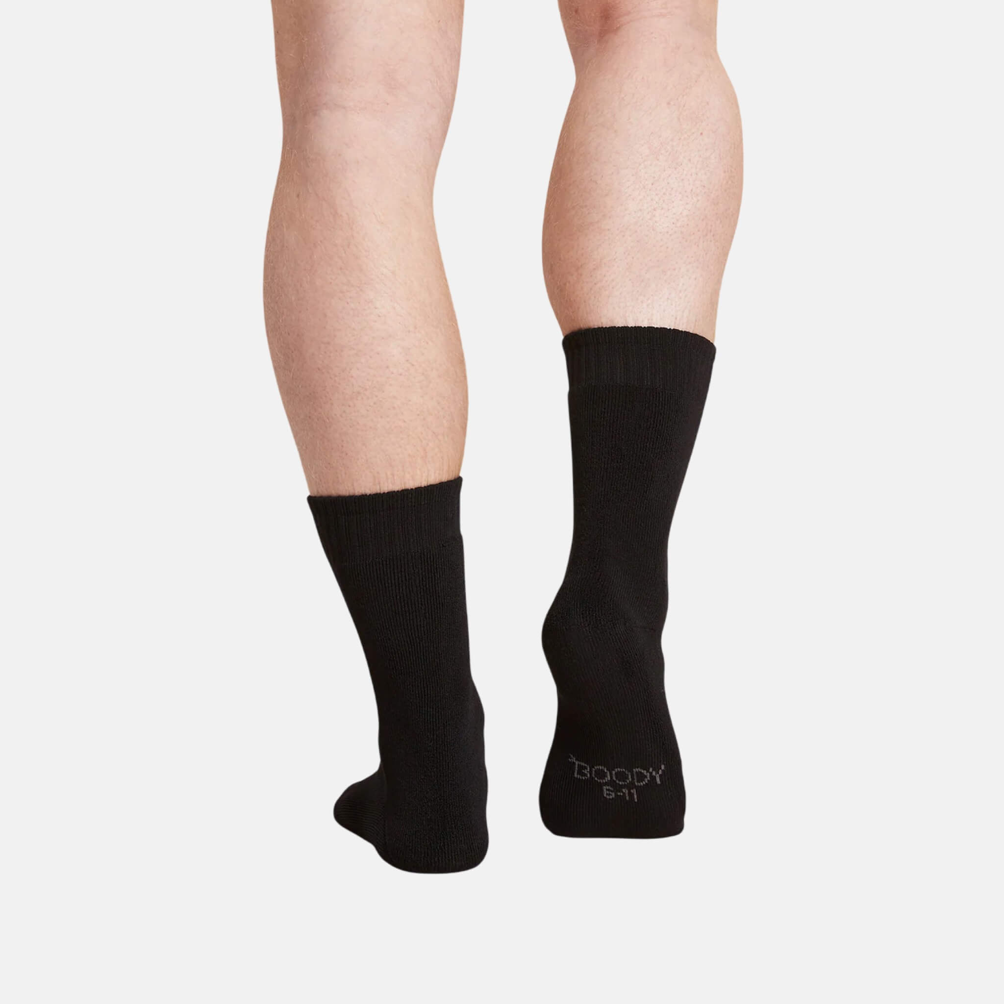 Pánské černé ponožky Boody Men's Work/Boot Socks