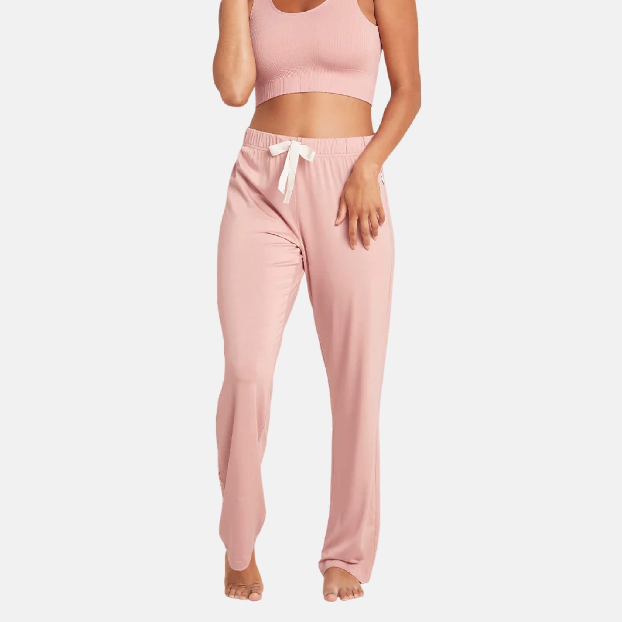 Dámské růžové kalhoty Boody Goodnight Sleep Pants