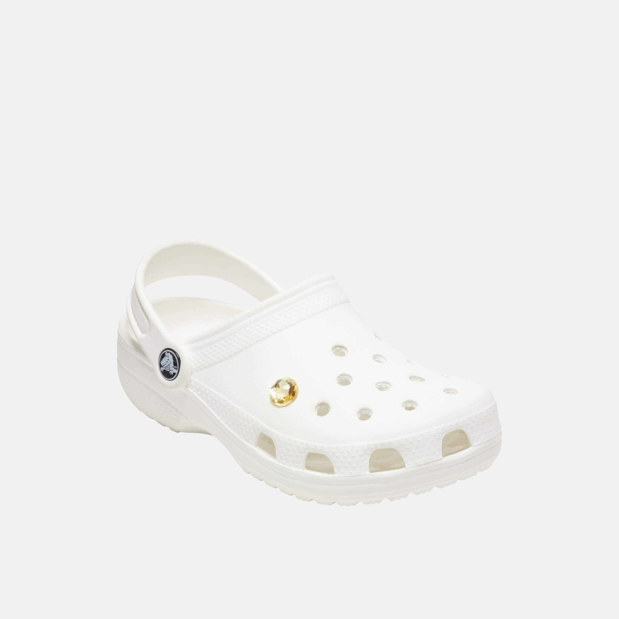 Odznáček Jibbitz - Sparkly Yellow Circle