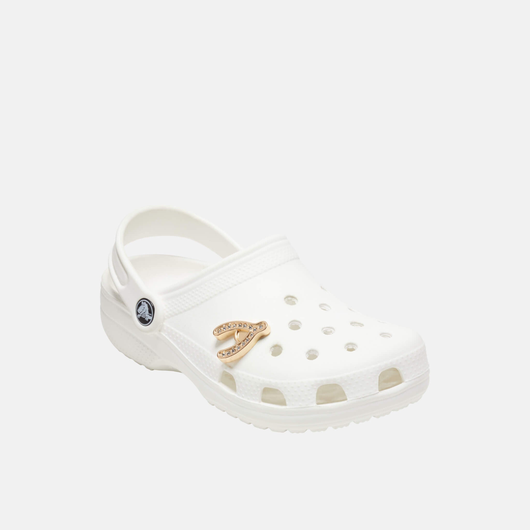 Odznáček Jibbitz - Gold Wishbone