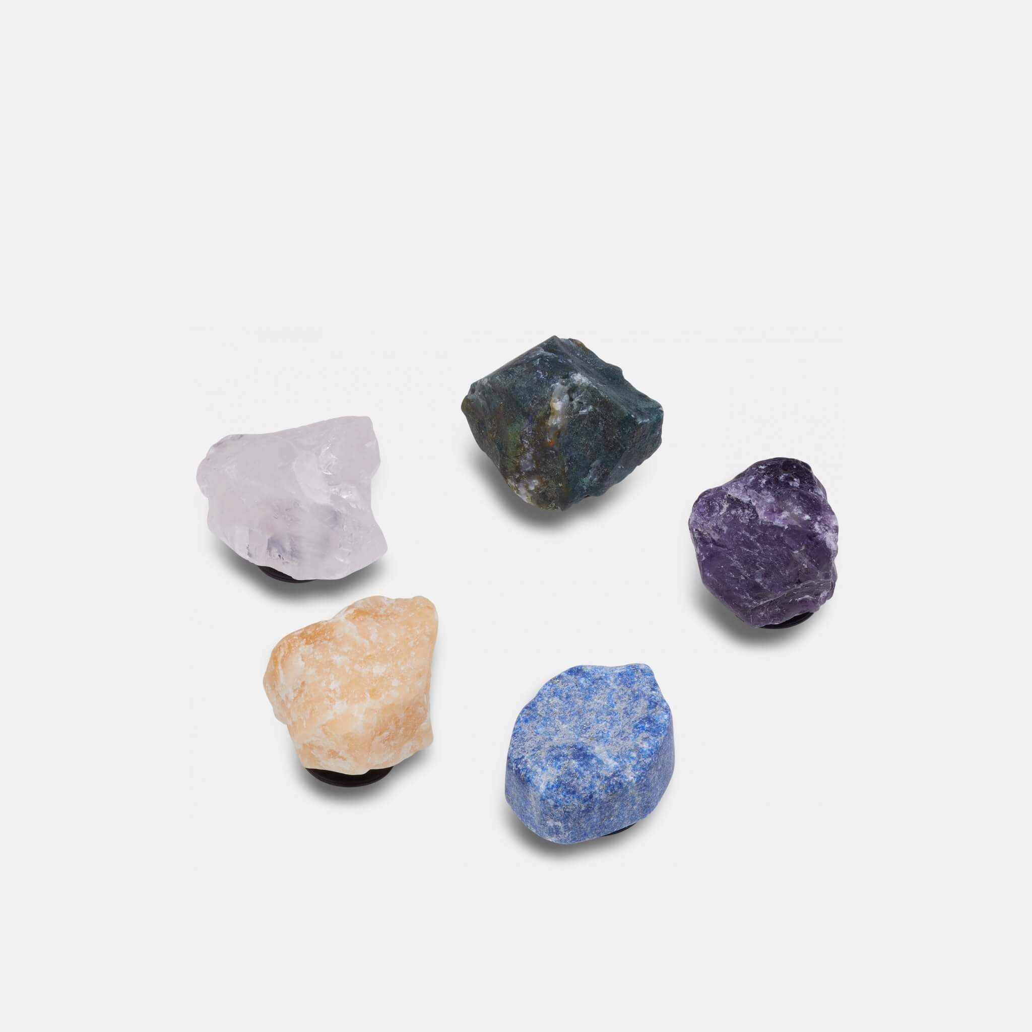 Odznáček Jibbitz – Gem Rocks – 5 ks