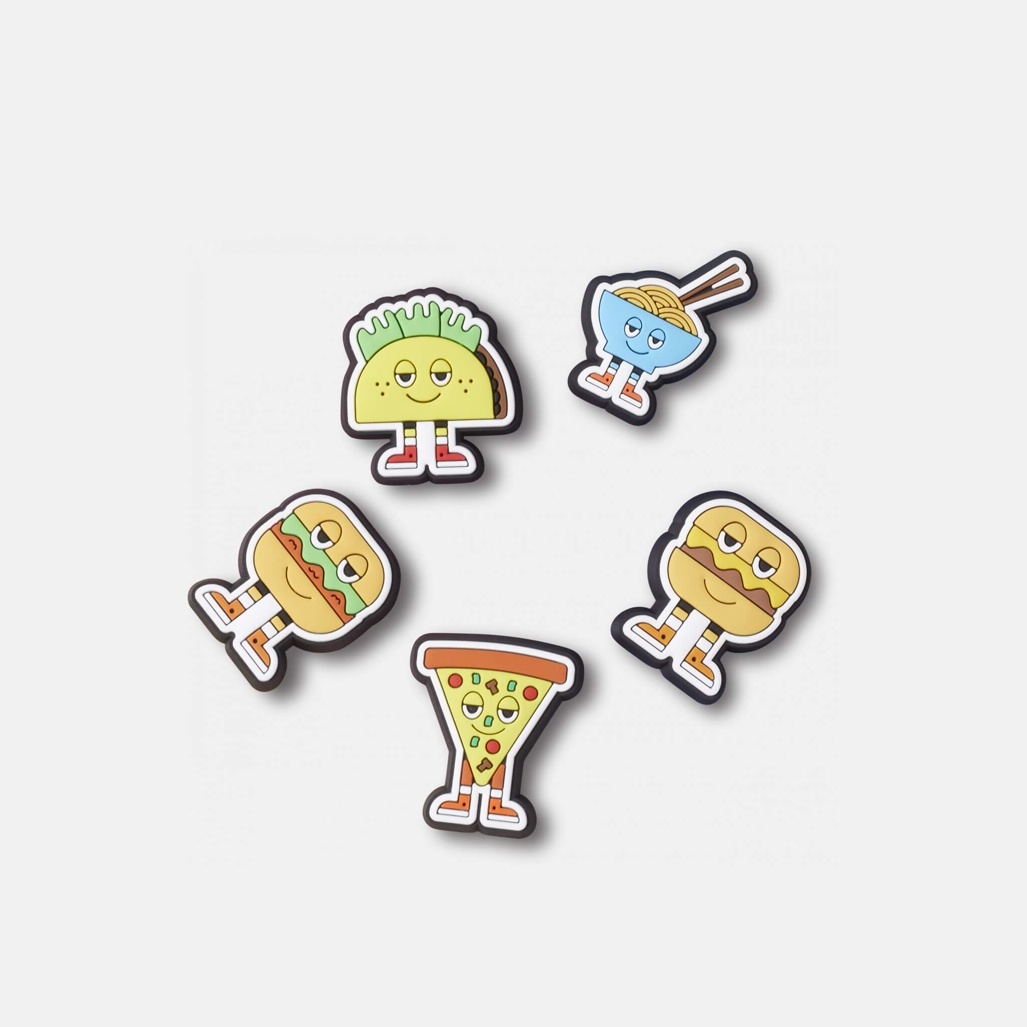 Odznáček Jibbitz – Chill Foods – 5 ks