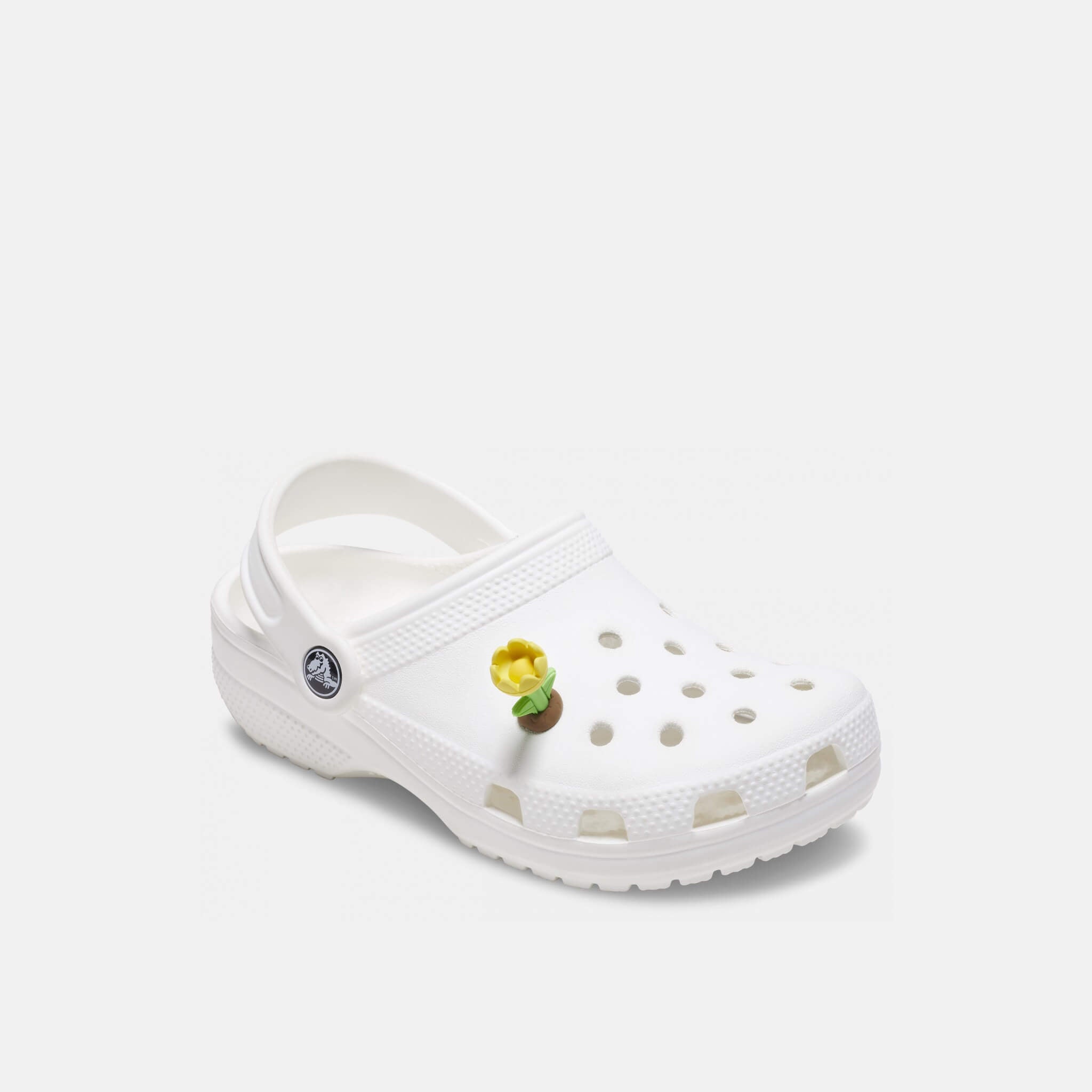 Odznáček Jibbitz – Yellow 3D Flower