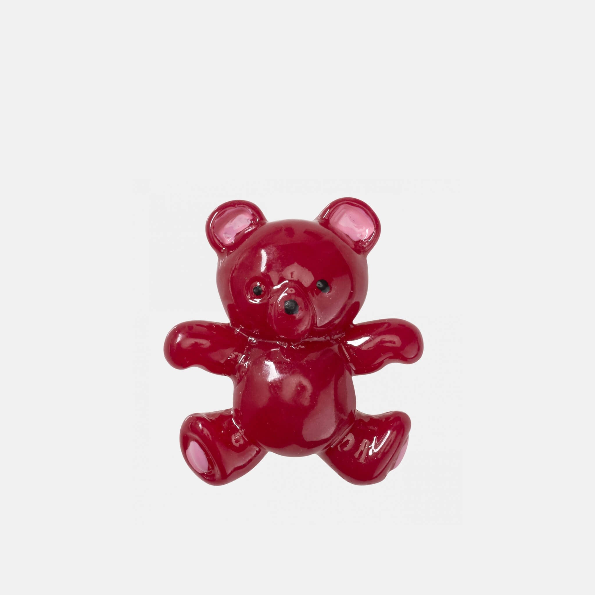 Odznáček Jibbitz – Pink Acrylic Teddy