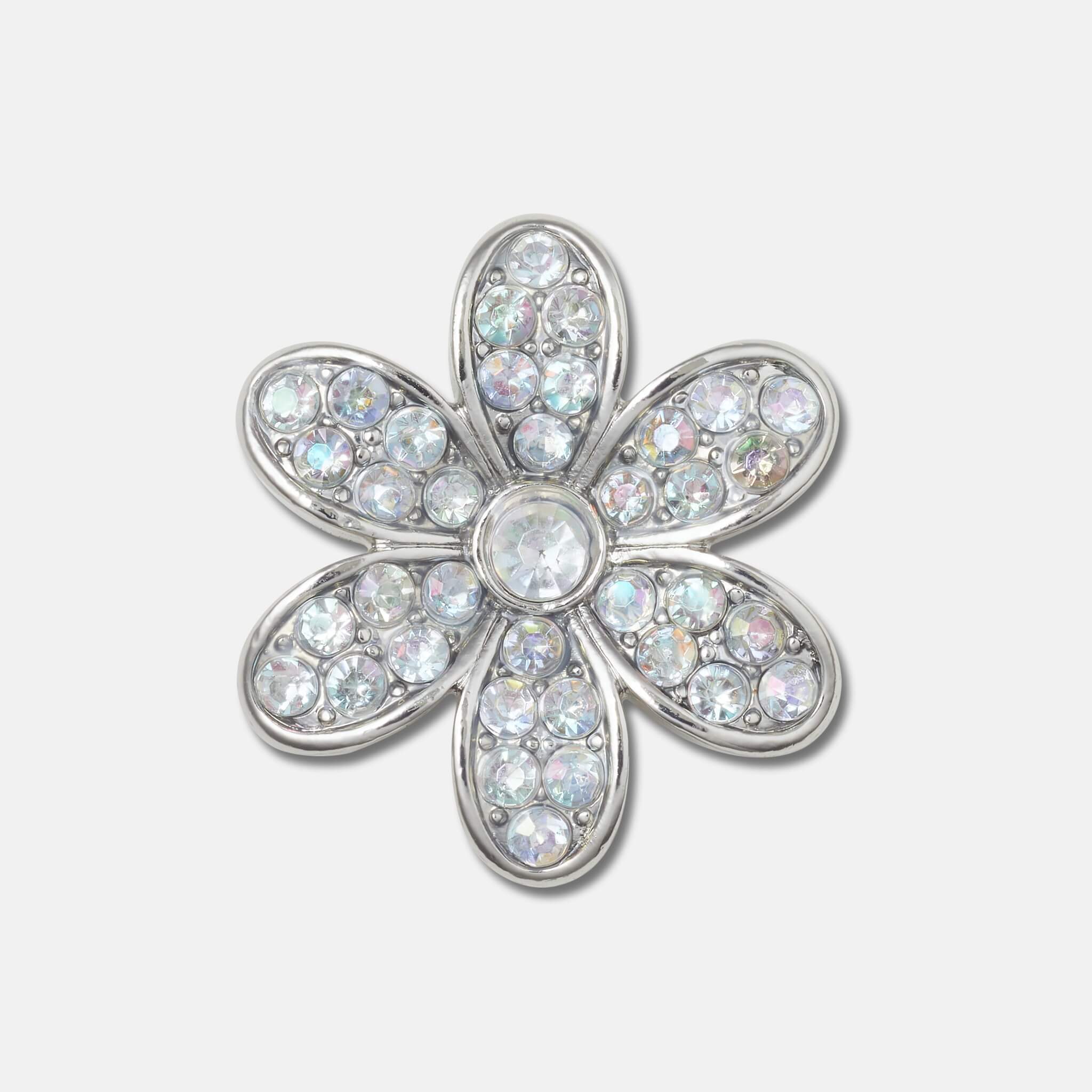 Odznáček Jibbitz – Silver Mnchrm Daisy 1