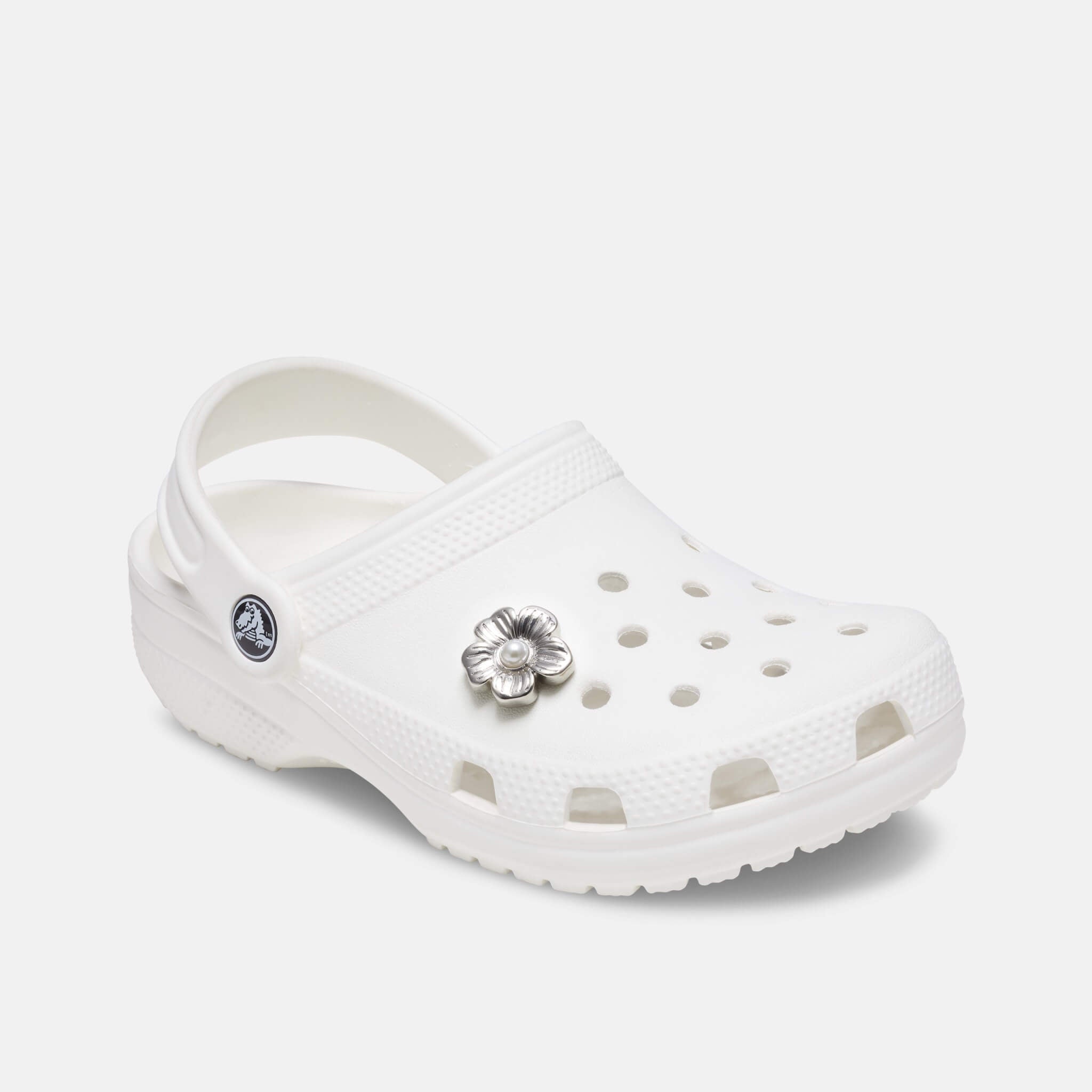 Odznáček Jibbitz – Silver Mnchrm Daisy 2