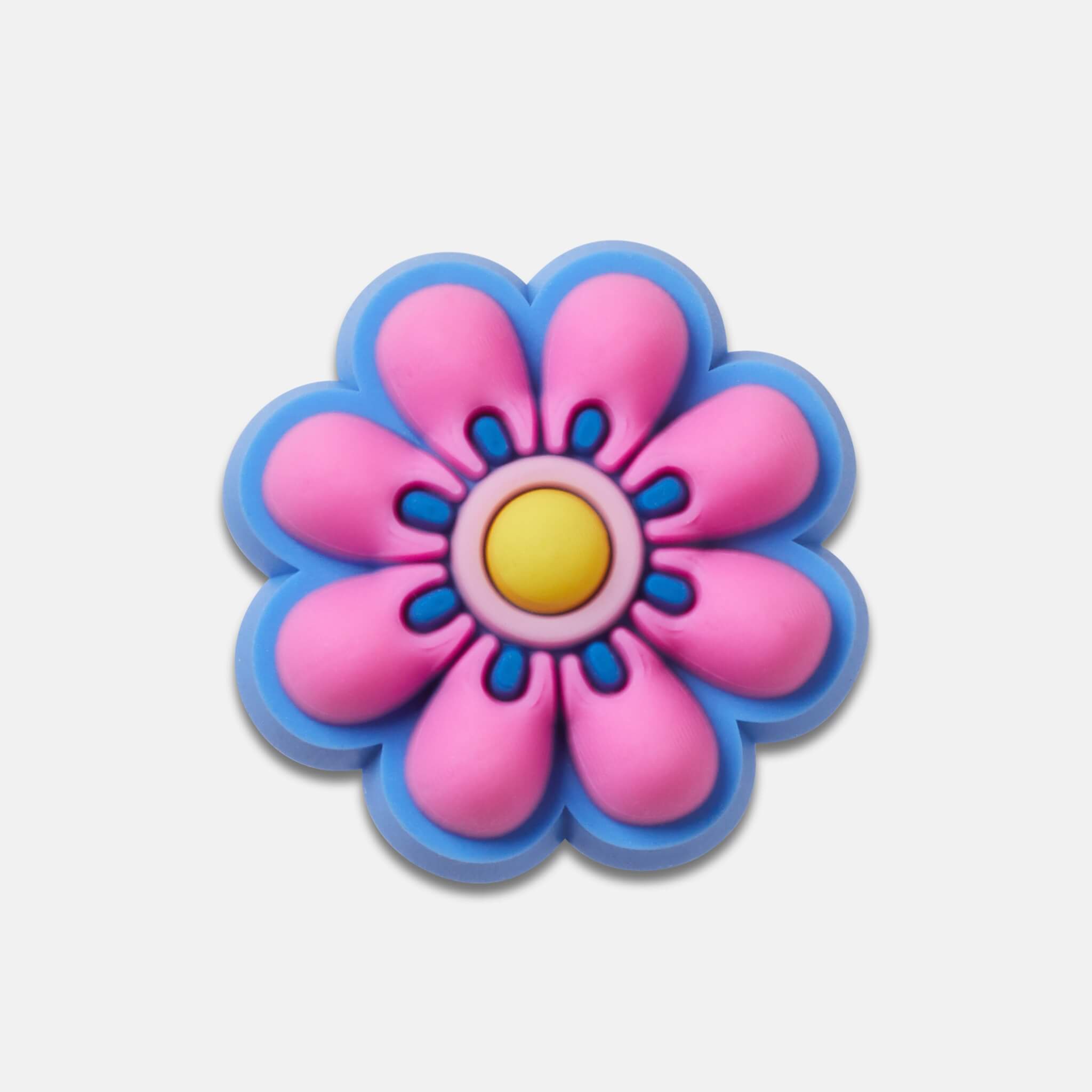 Odznáček Jibbitz – Tiny Pink and Yellow Flower