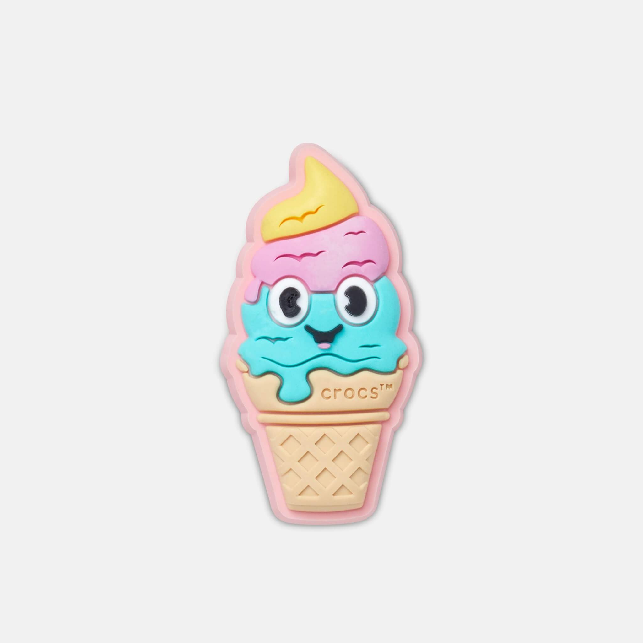 Odznáček Jibbitz – Ice Cream Cone with Smile