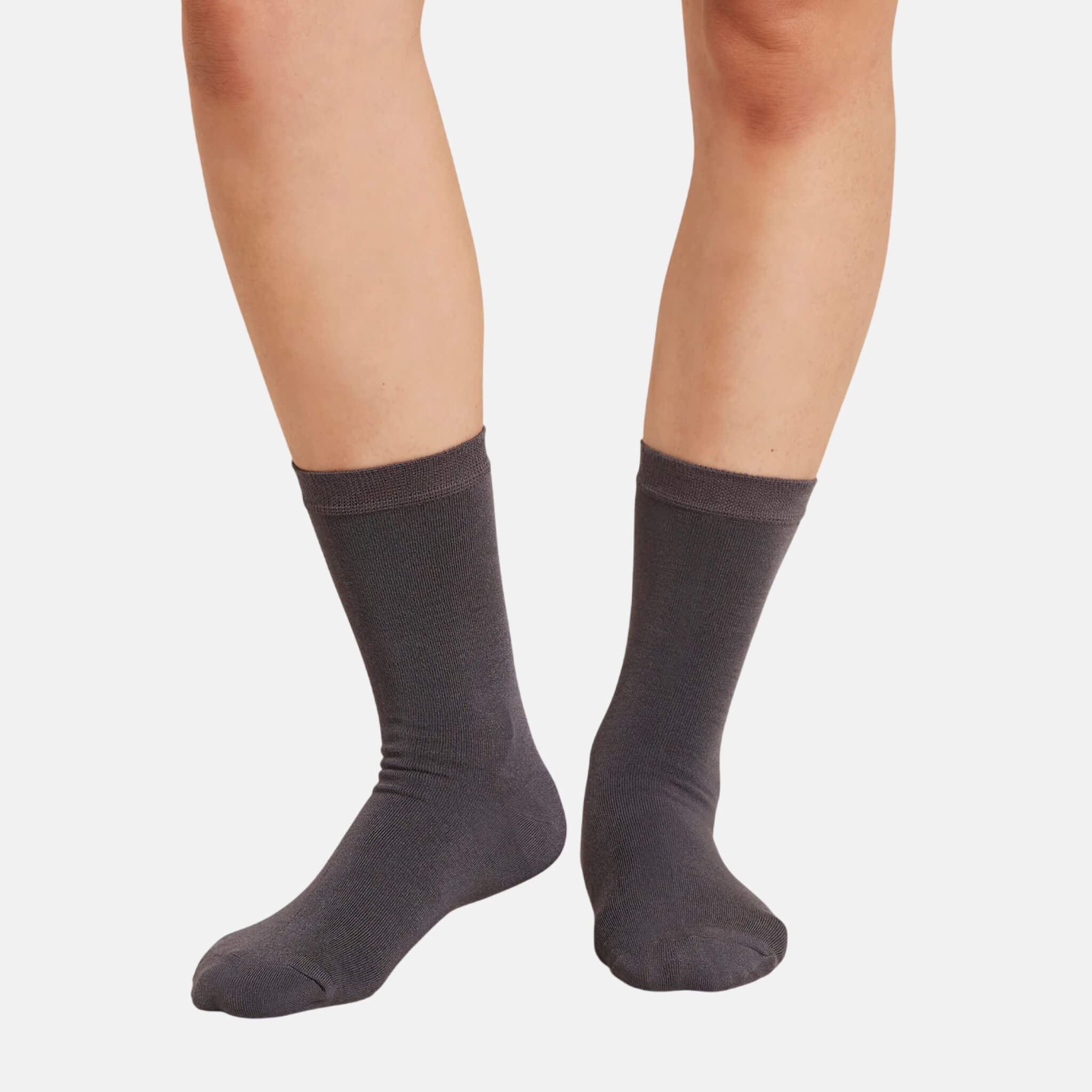 Dámské šedé ponožky Boody Women's Everyday Socks