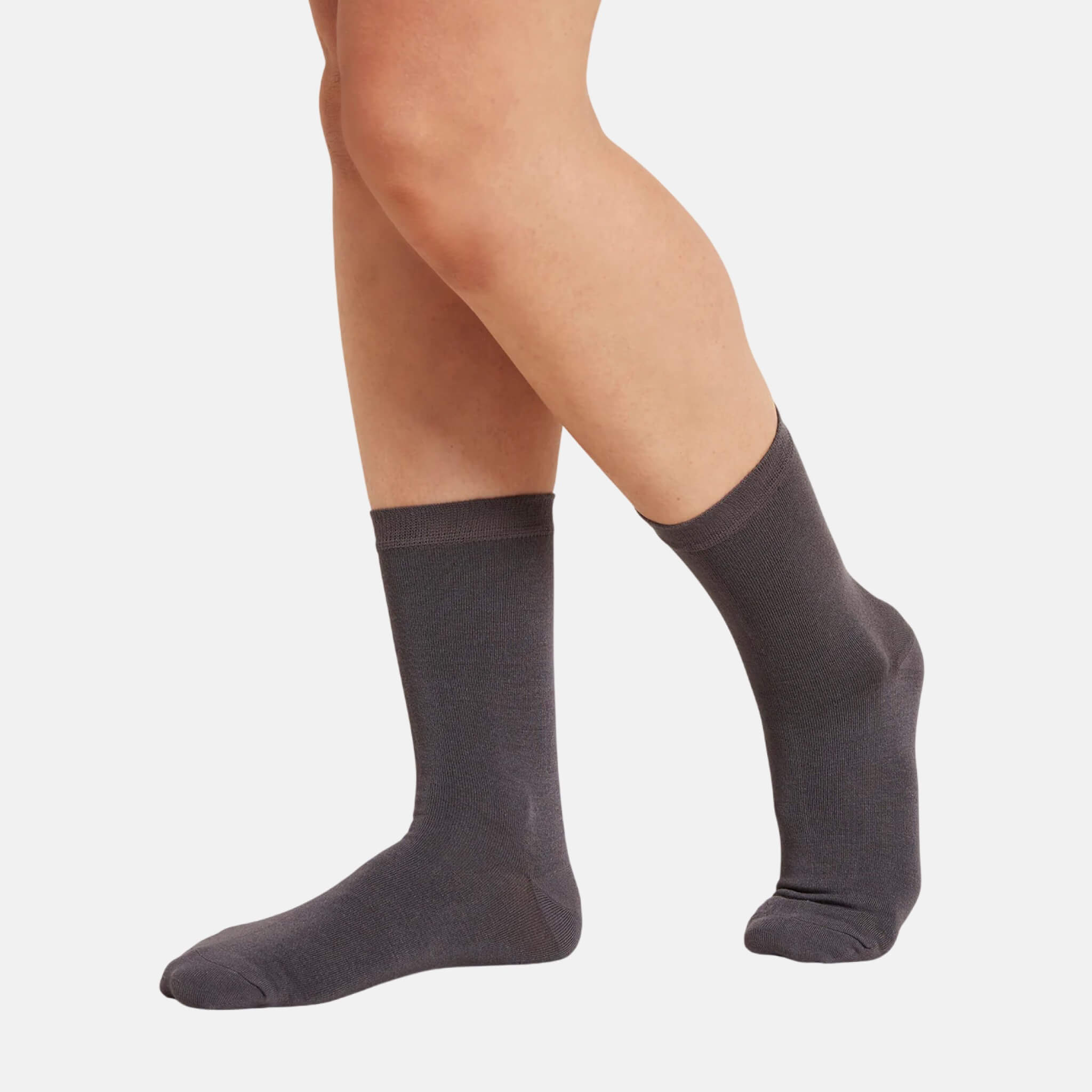 Dámské šedé ponožky Boody Women's Everyday Socks