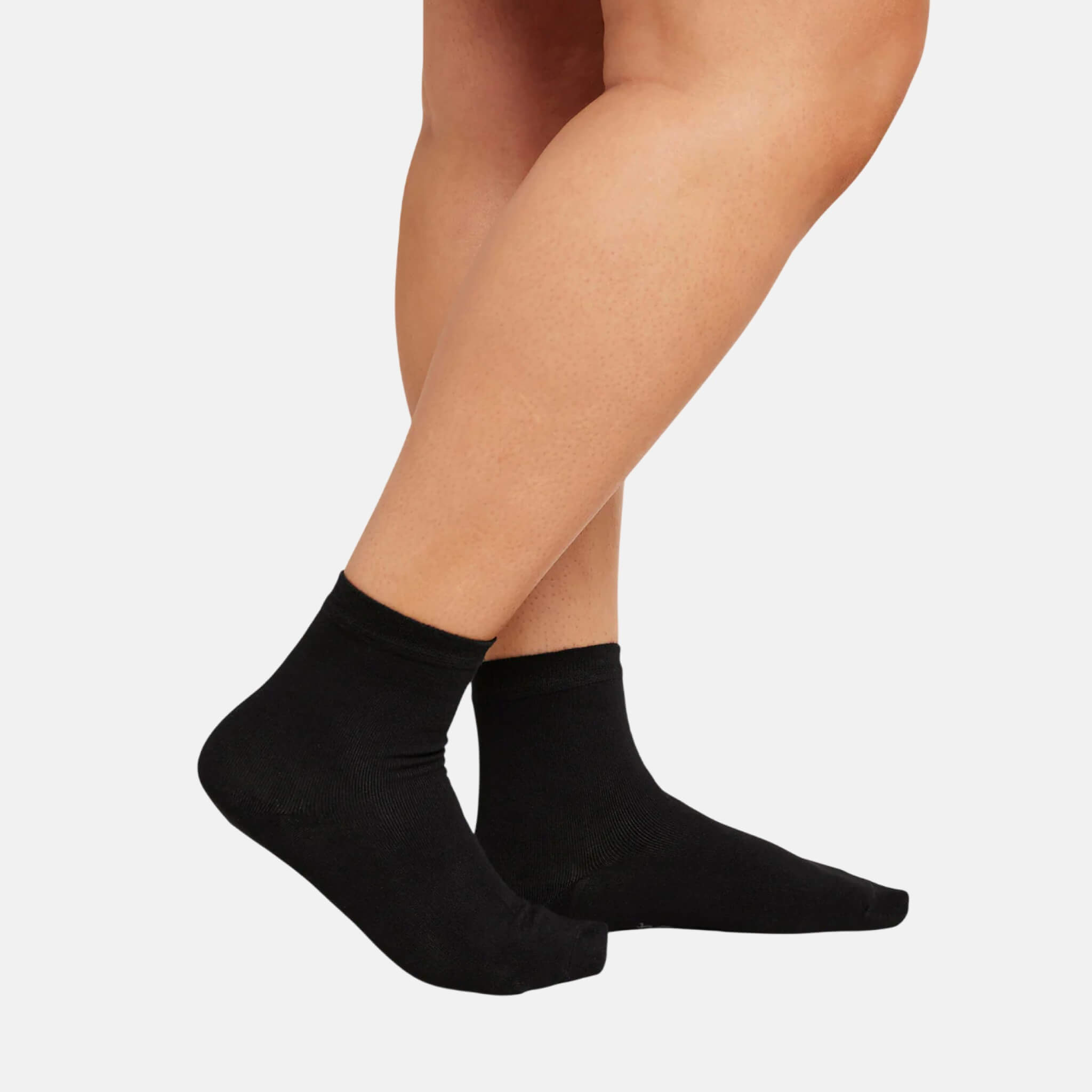 Dámské černé ponožky Boody Women's Everyday Ankle Socks
