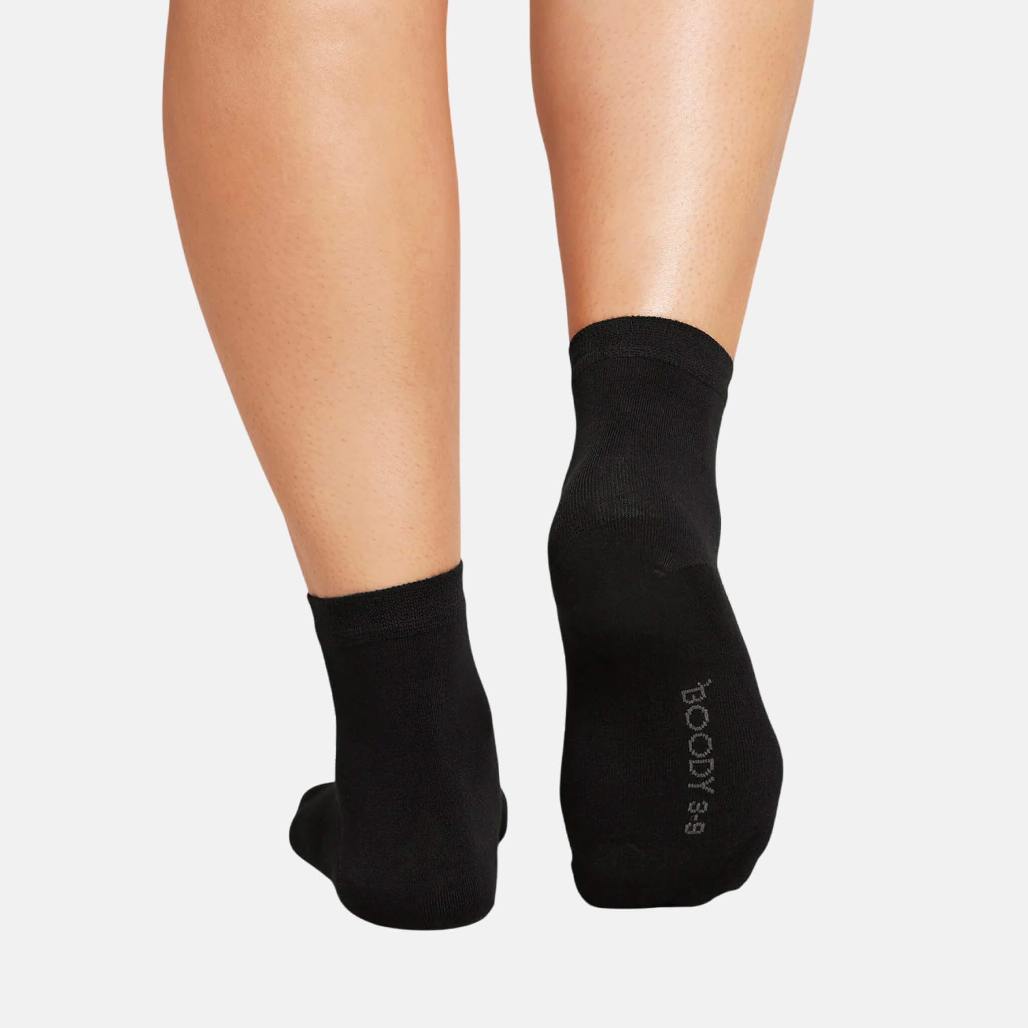 Dámské černé ponožky Boody Women's Everyday Ankle Socks