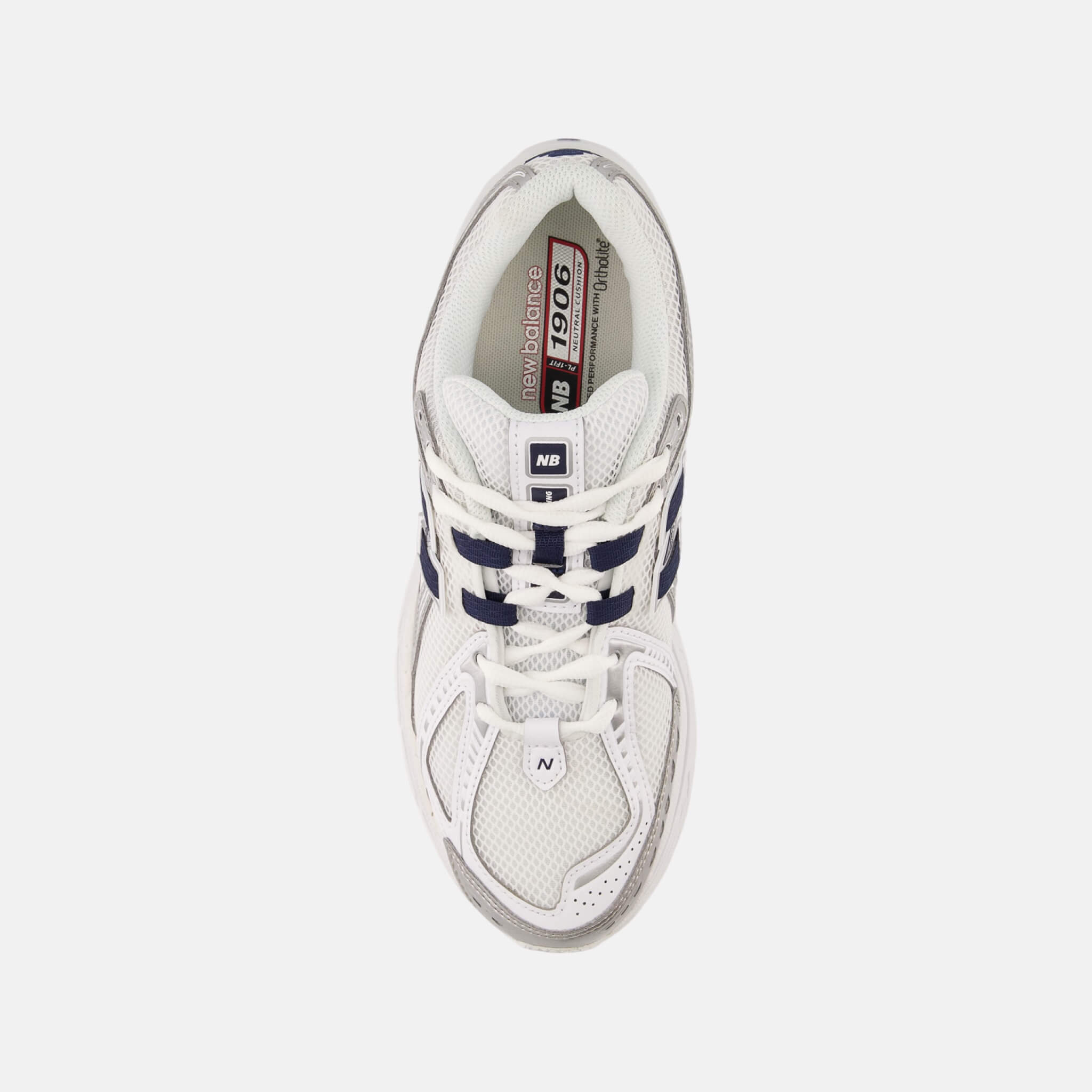 Unisex stříbrno-bílé volnočasové tenisky New Balance U1906R