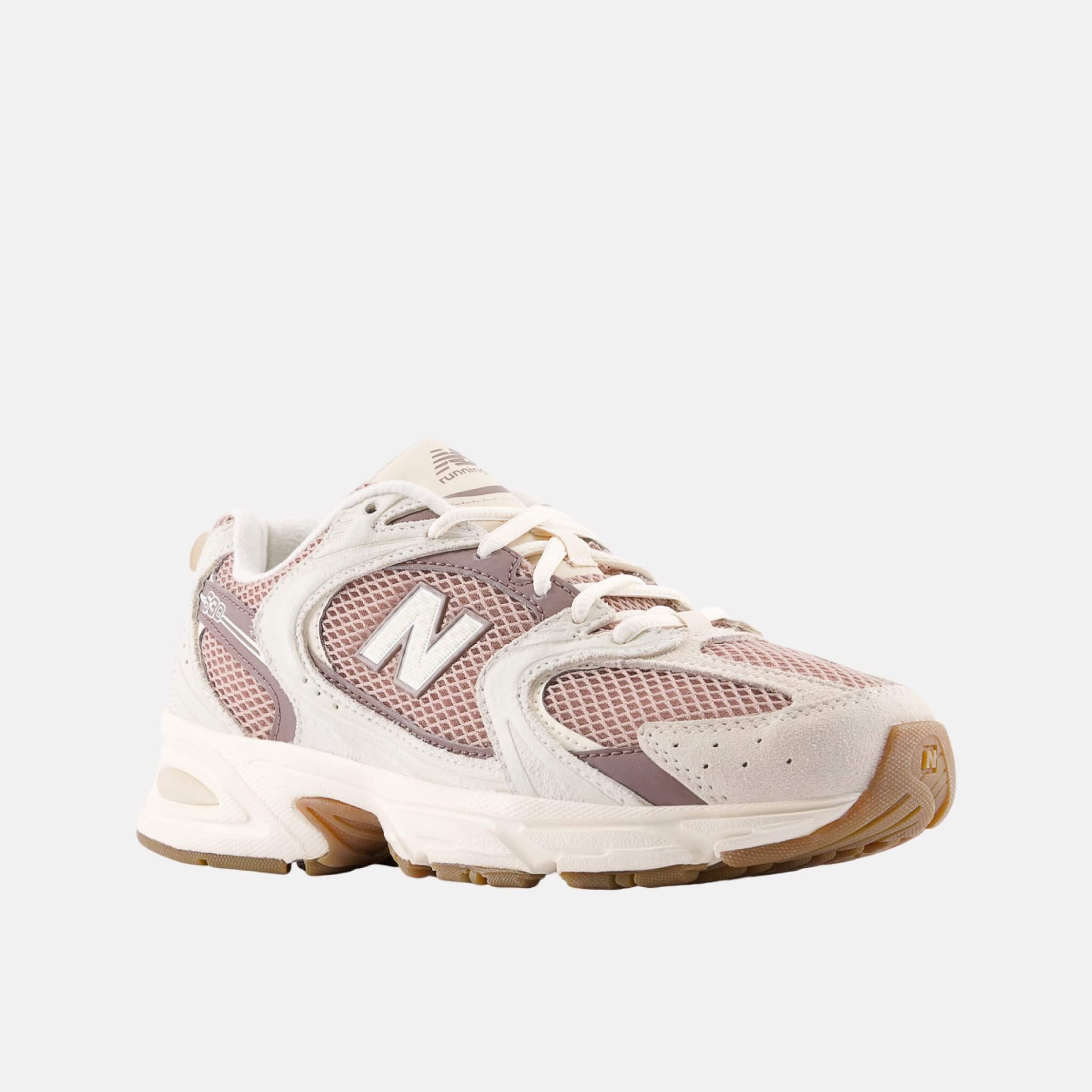 Unisex béžovo-hnědé volnočasové tenisky New Balance U530