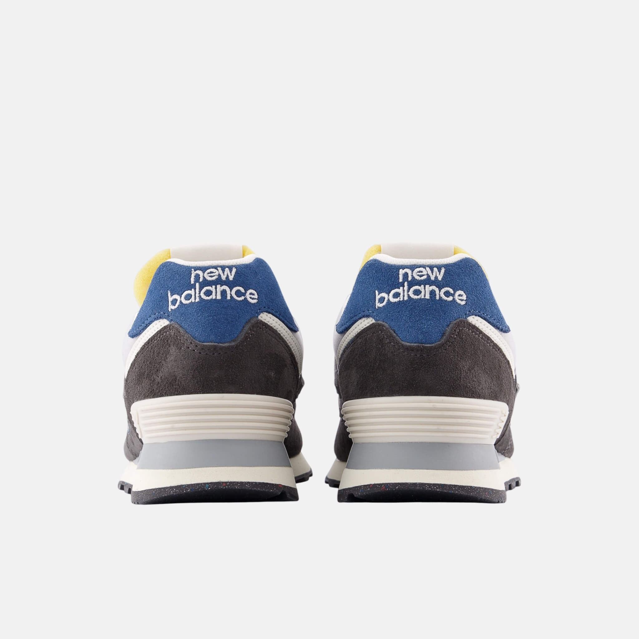 Unisex šedo-modré volnočasové tenisky New Balance U574
