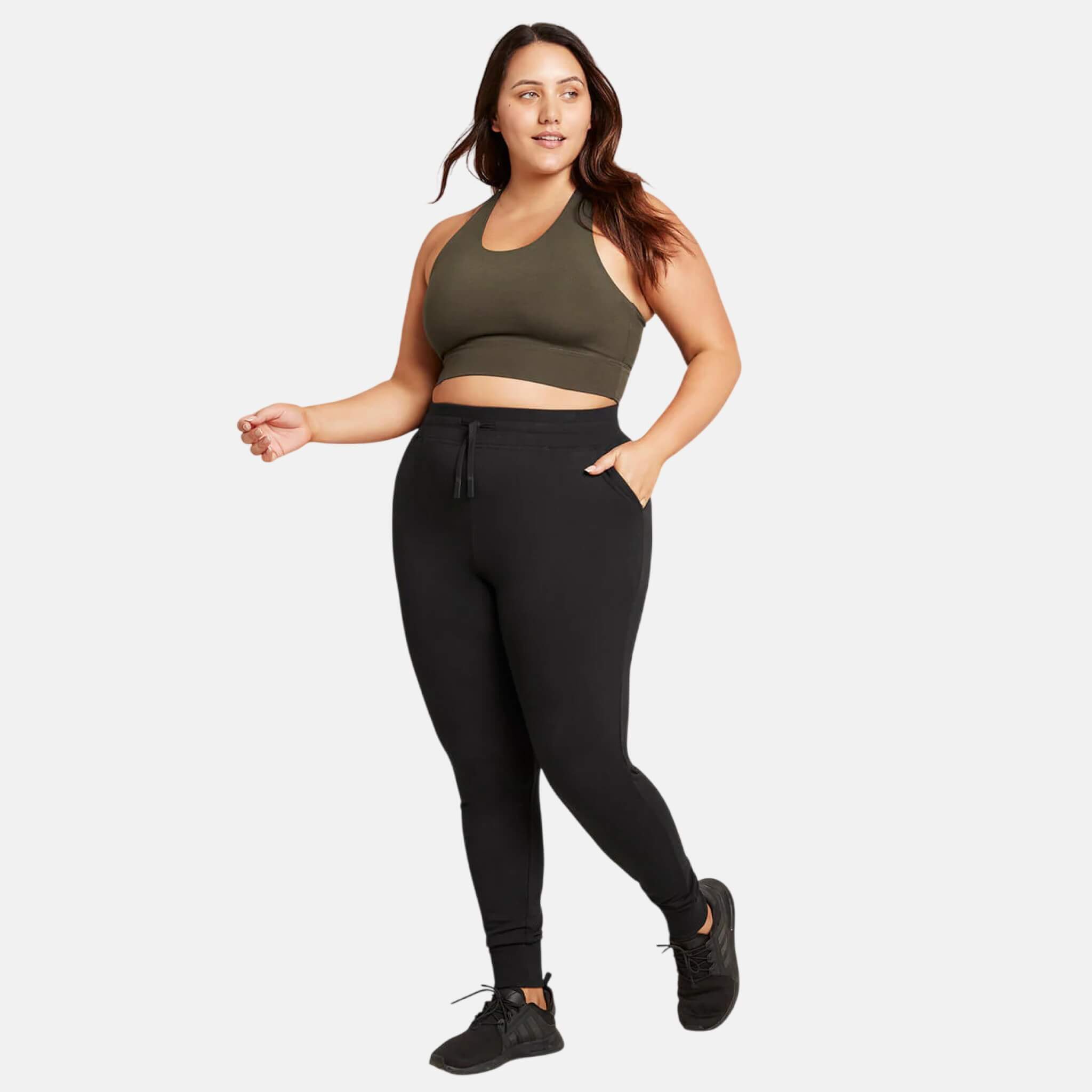 Dámské černé tepláky Boody Weekend Joggers