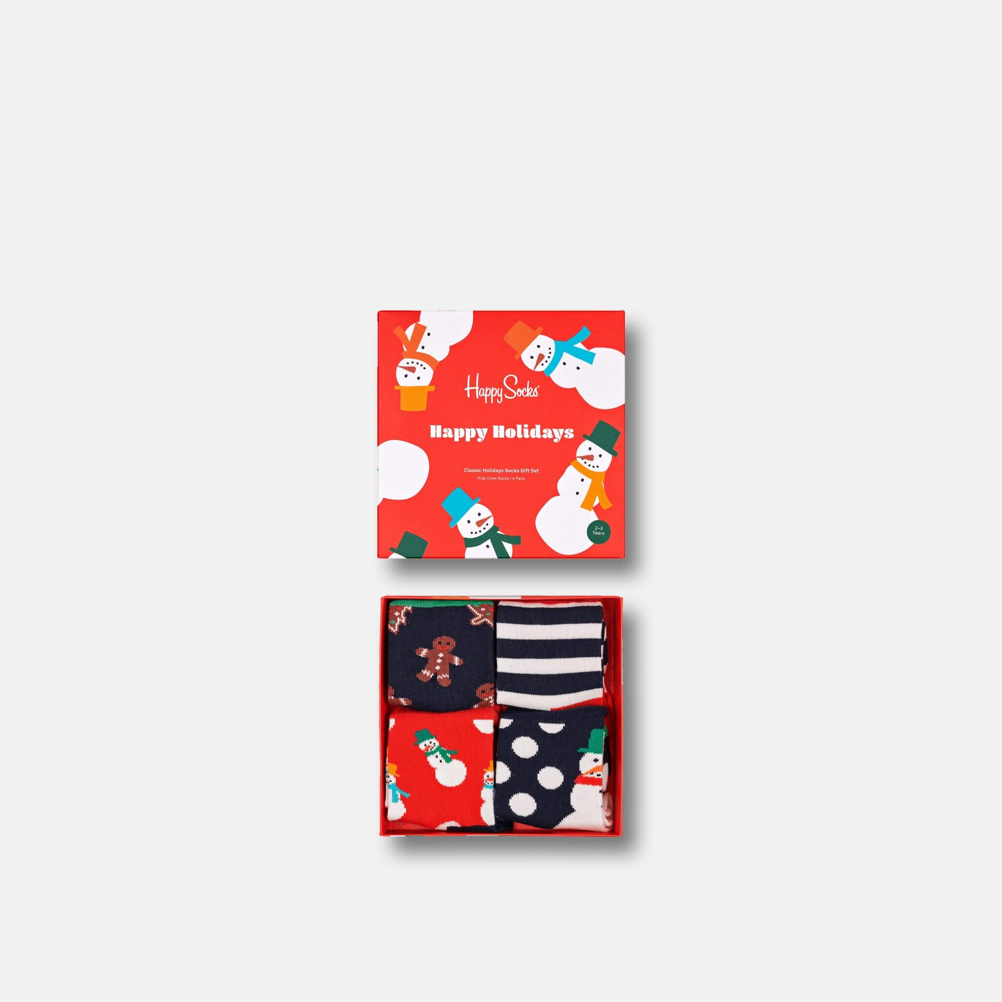 Dětský dárkový box ponožek Happy Socks Holiday - 4 páry